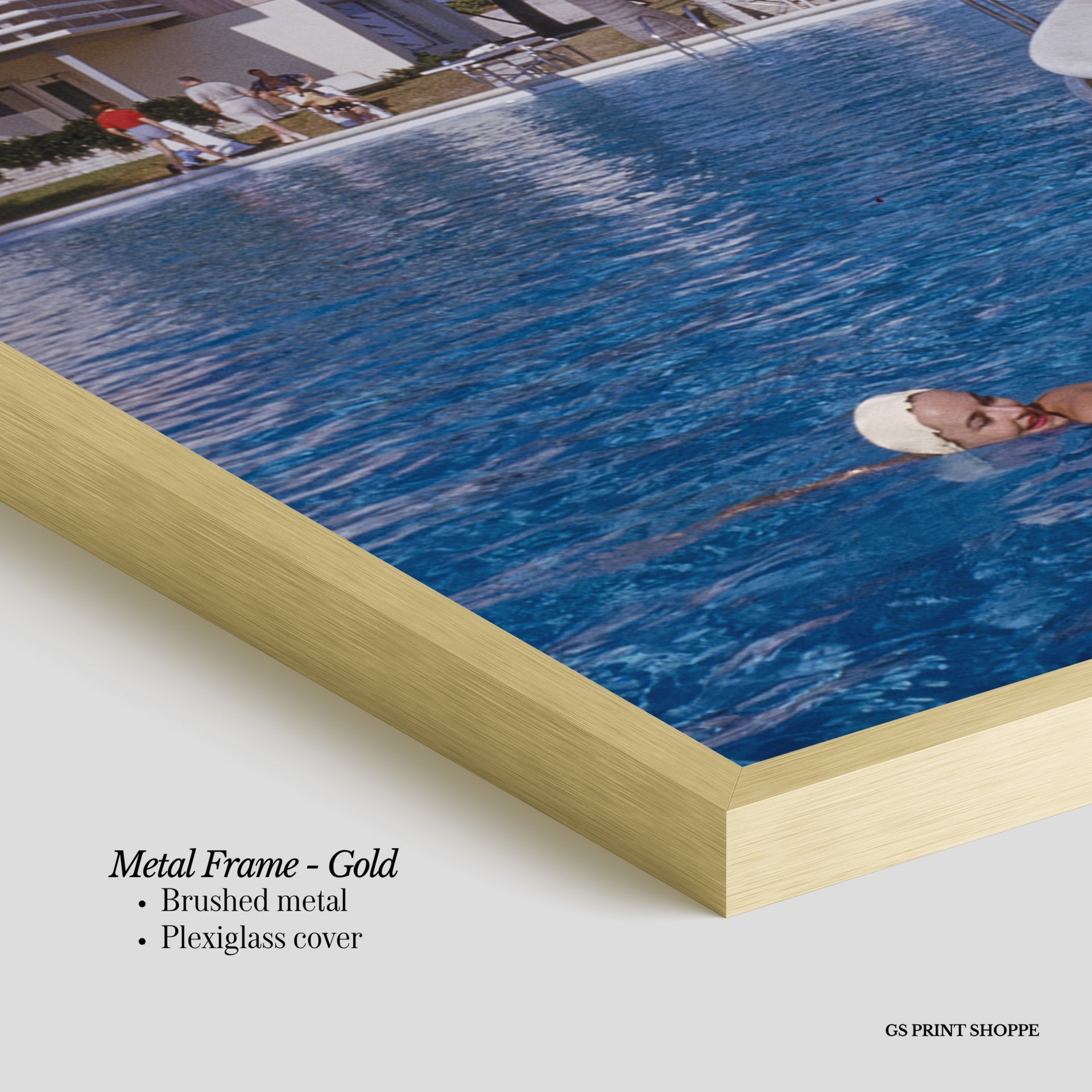 Club Swim Vertical Art Print