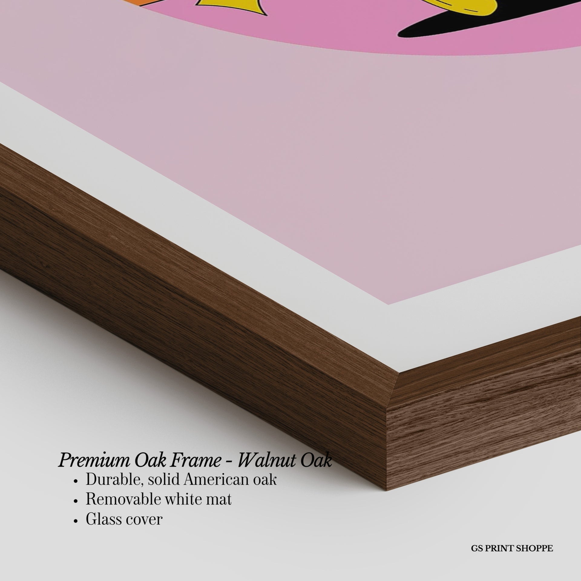 Let's Read Vertical Art Print - Pink