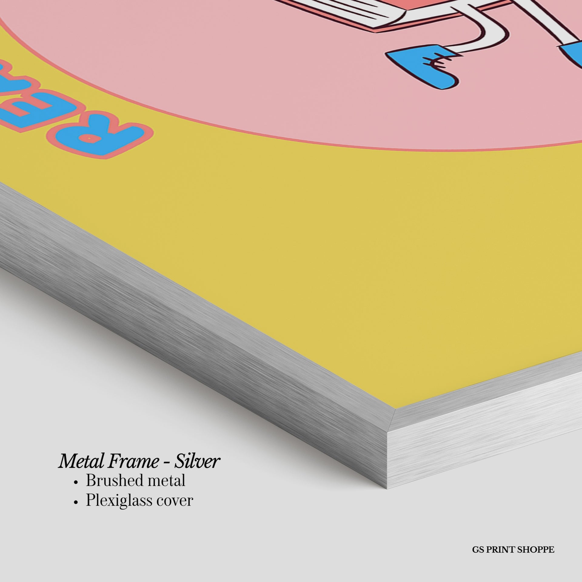 Reading Opens Your Mind Vertical Art Print