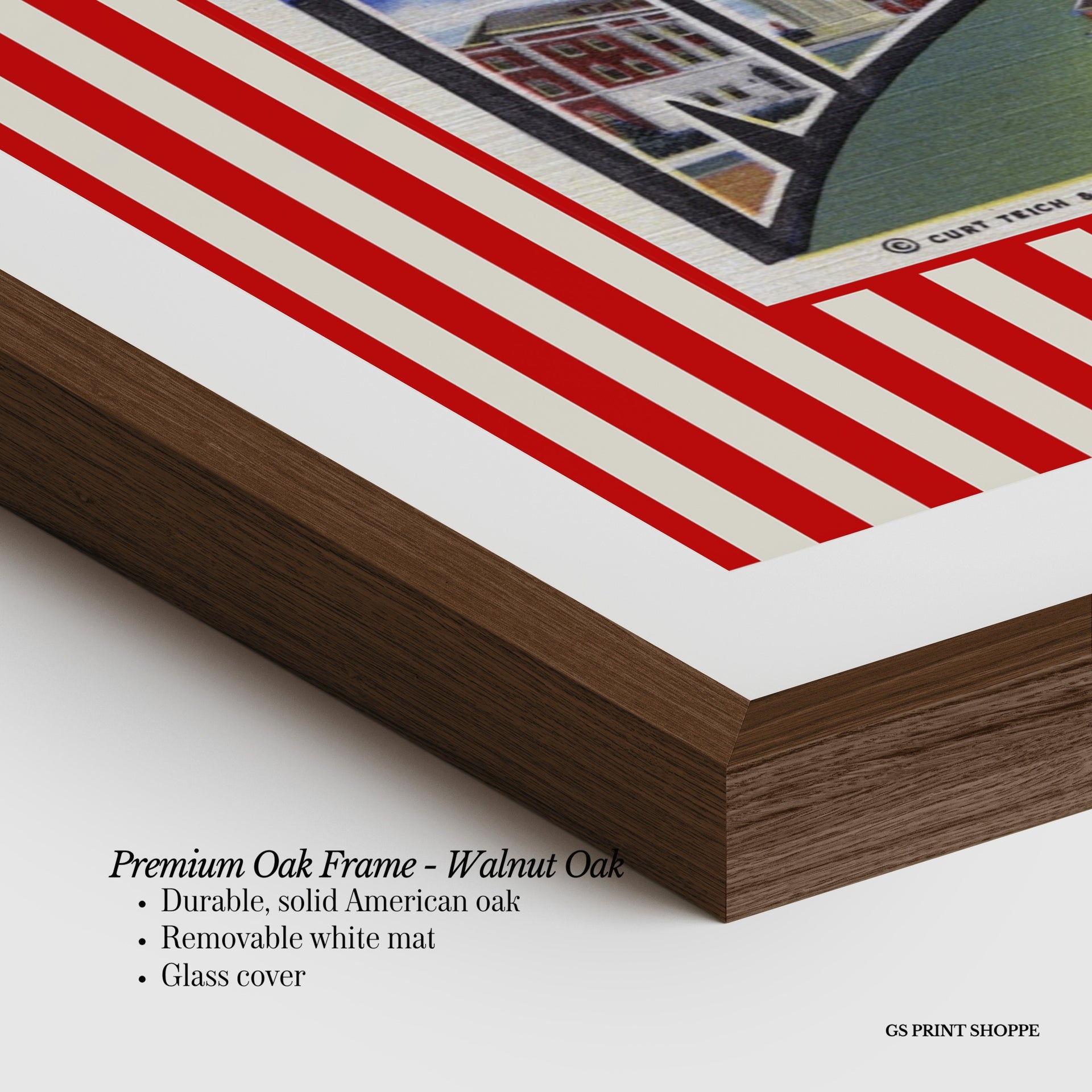 University of Nebraska Horizontal Art Print
