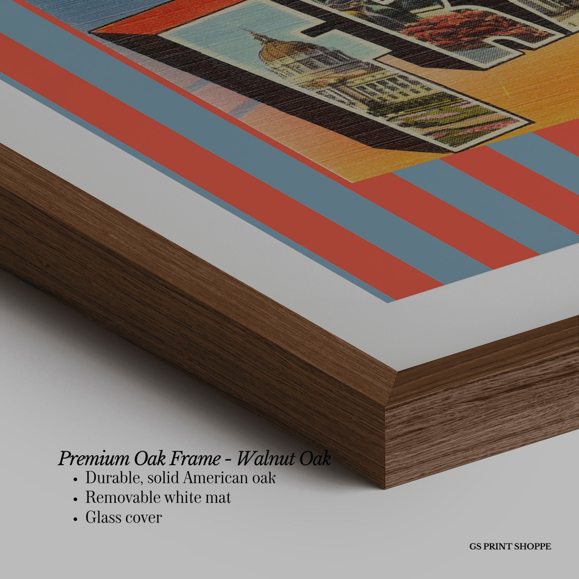 Greetings From San Francisco Horizontal Art Print