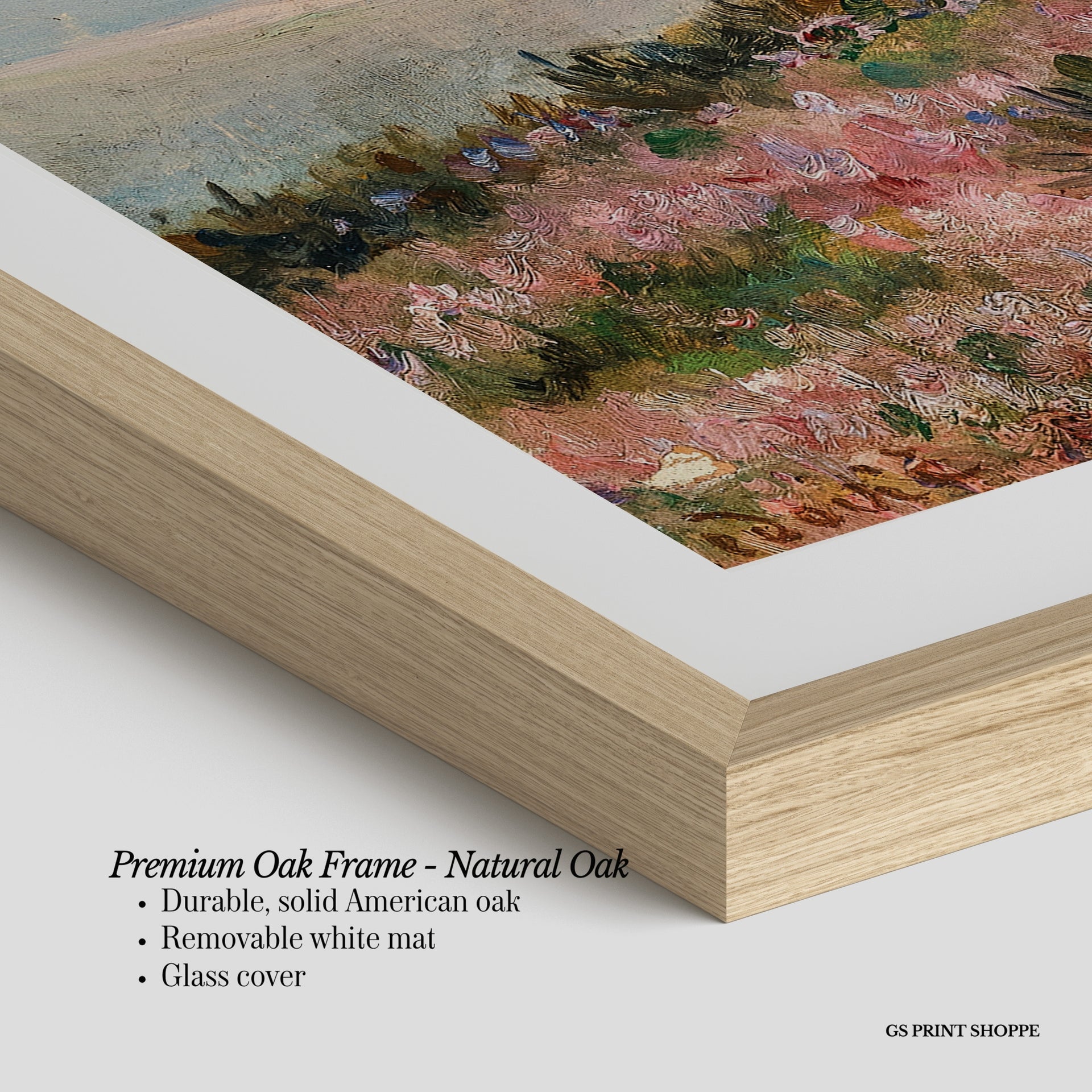 Heather in Bloom Horizontal Art Print