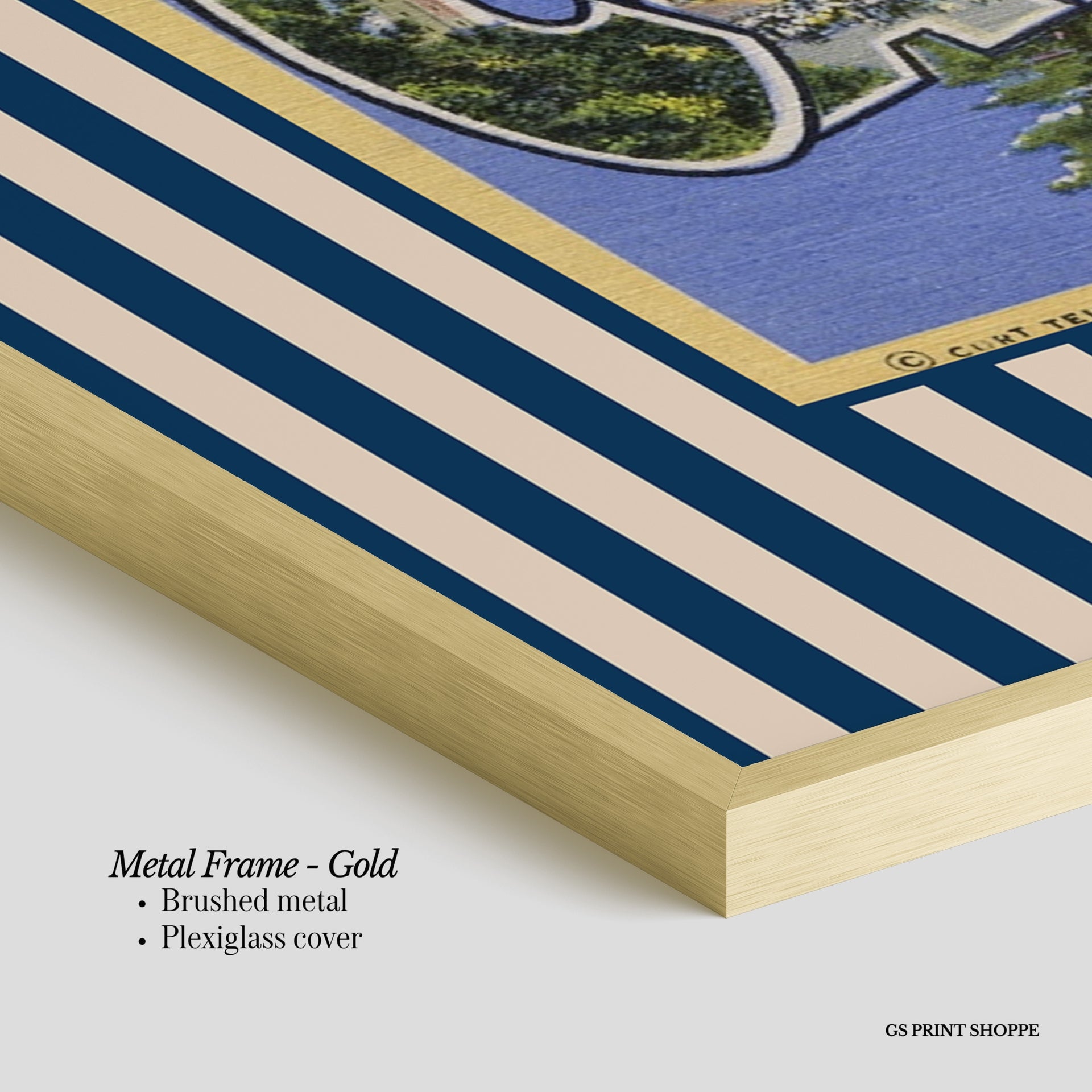 UC Berkeley Horizontal Art Print