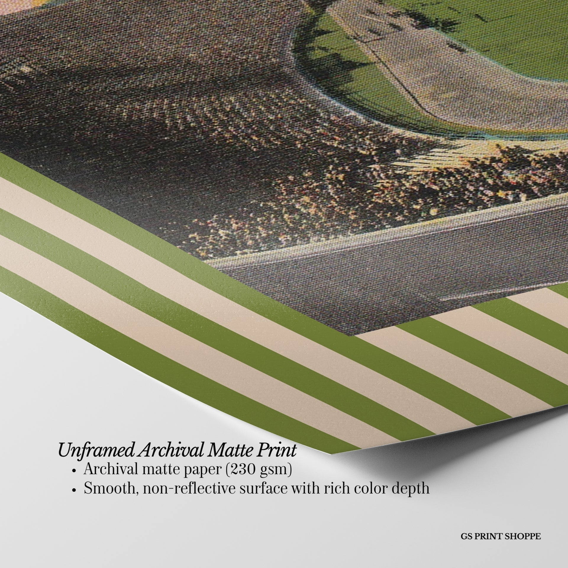 Kezar Stadium Horizontal Art Print