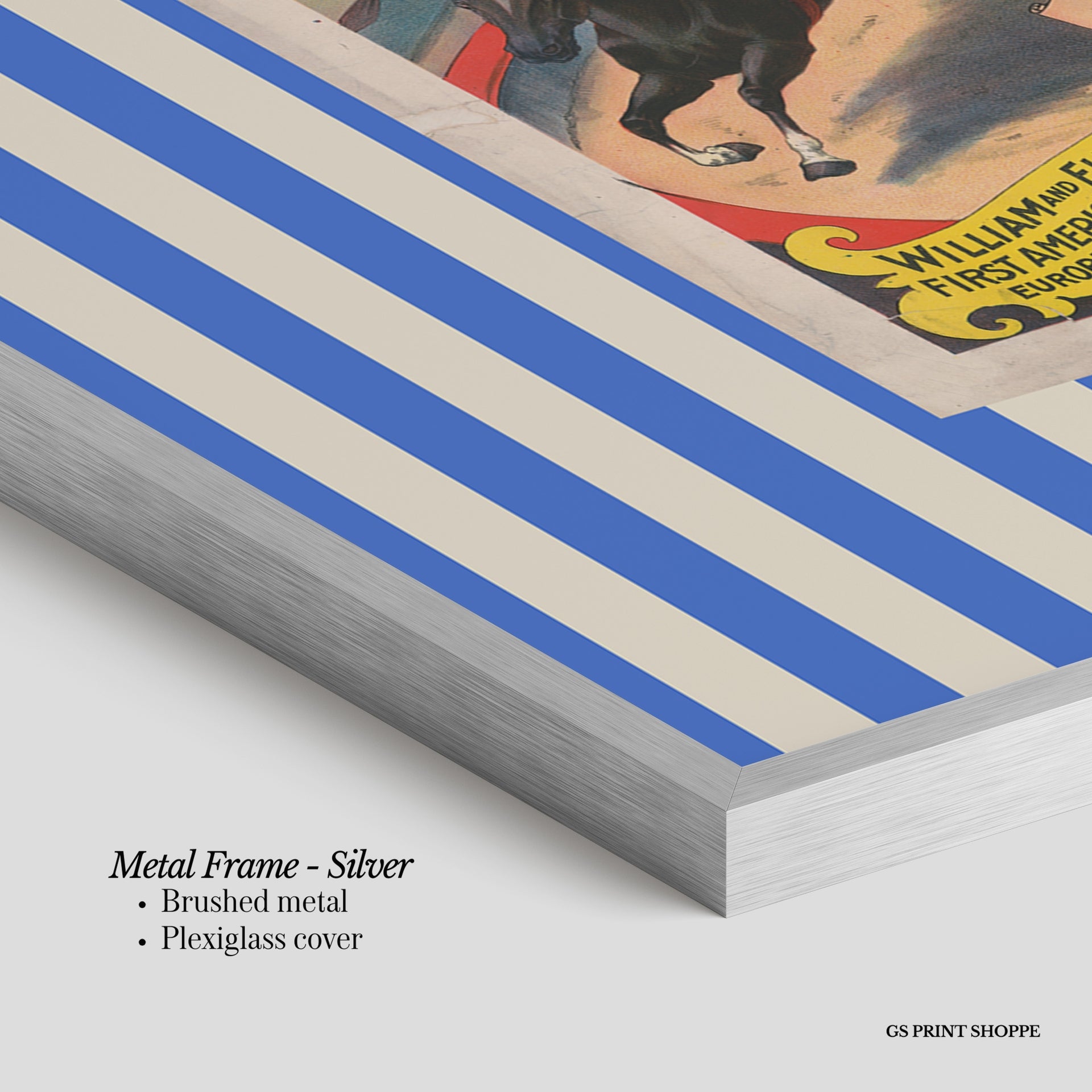Forepaugh Circus Two Horizontal Art Print
