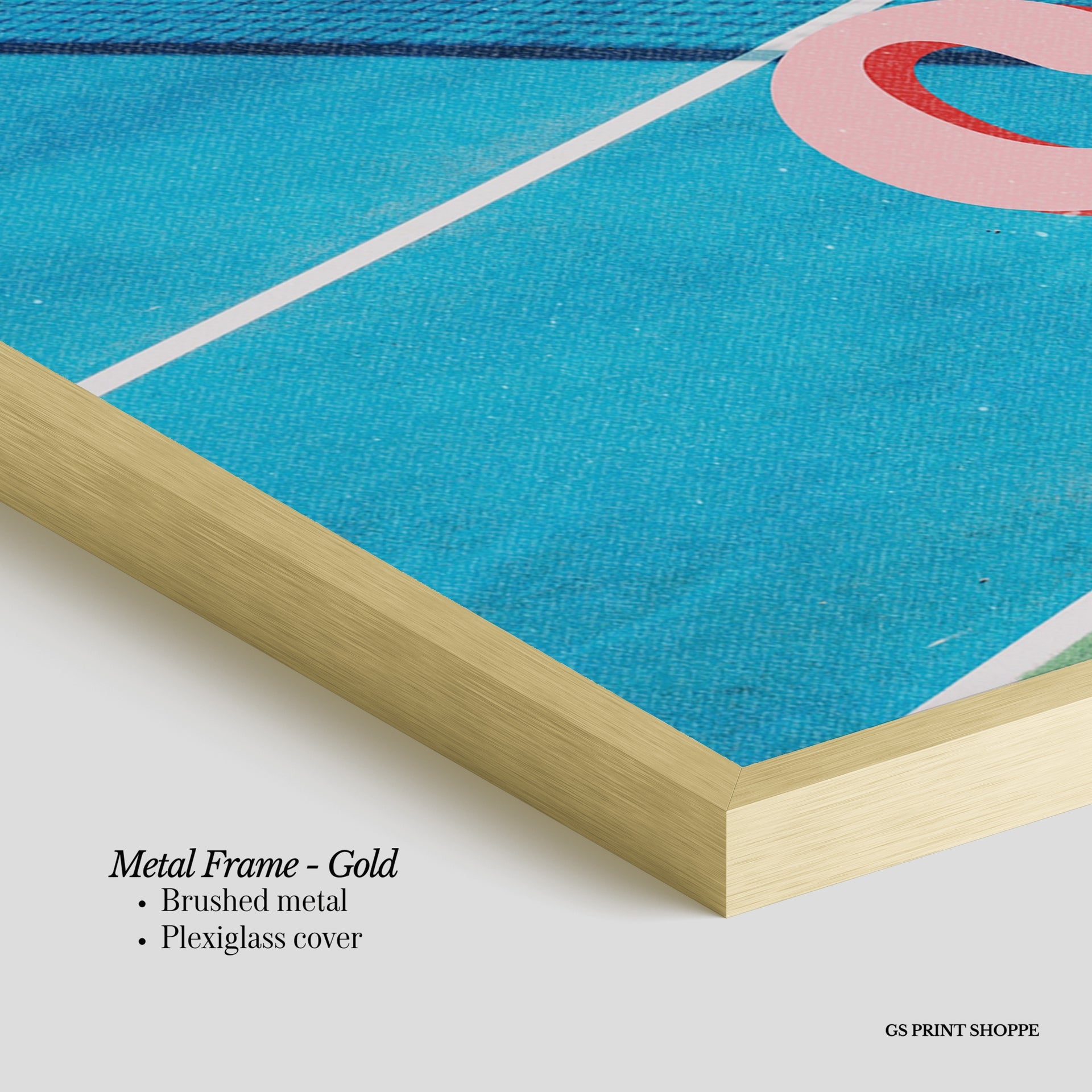 See You On The Court Horizontal Art Print