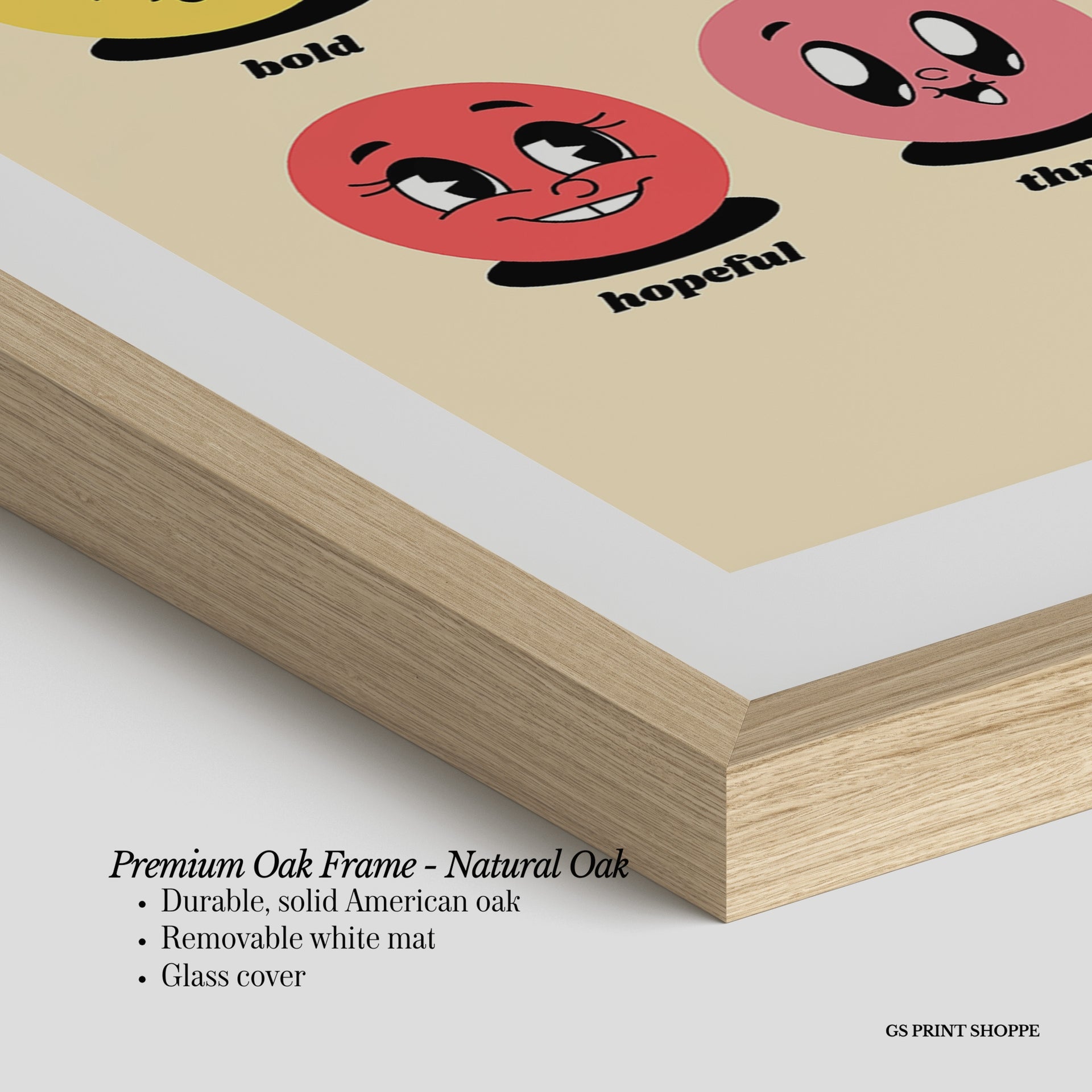 Sometimes I Feel Vertical Art Print