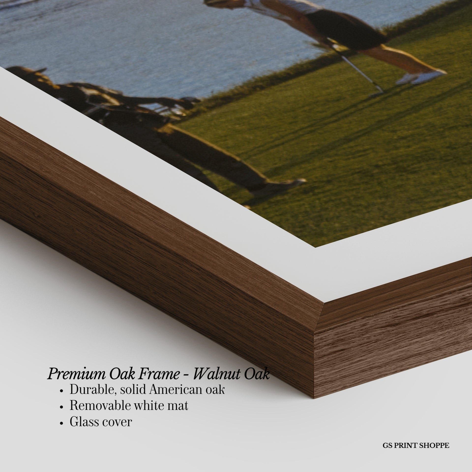 Tropical Golf Vertical Physical Art Print