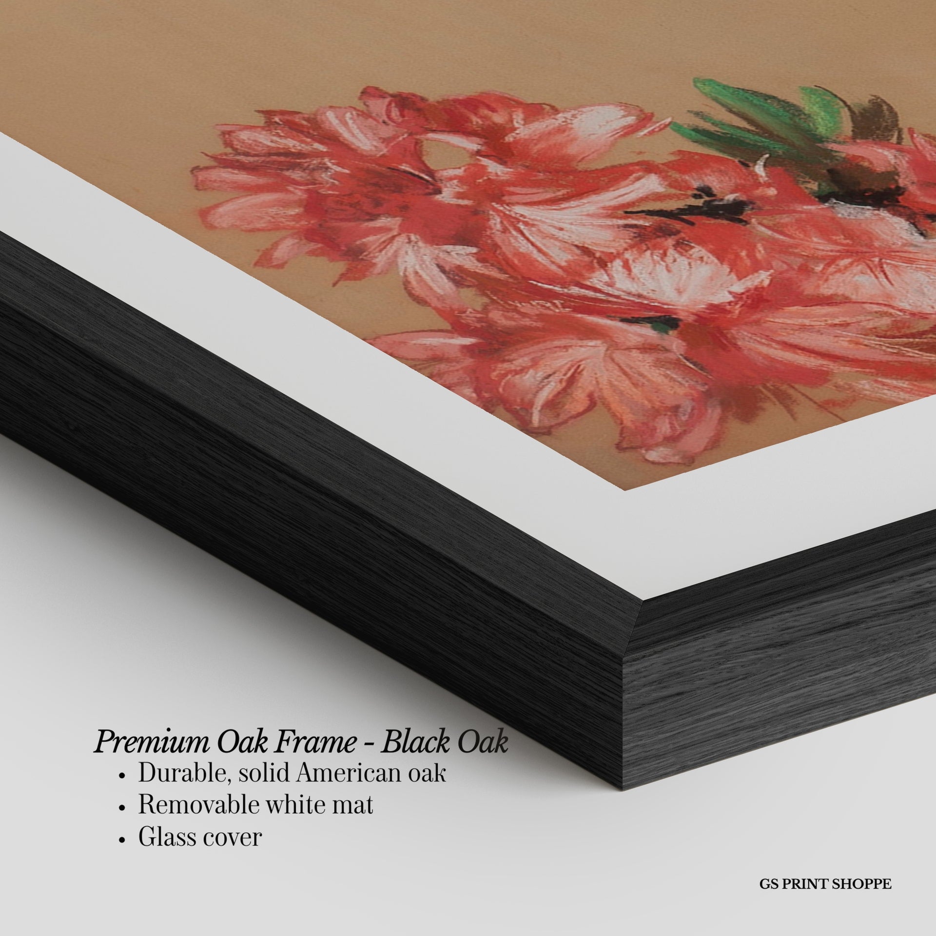 Pink Asaela Horizontal Art Print