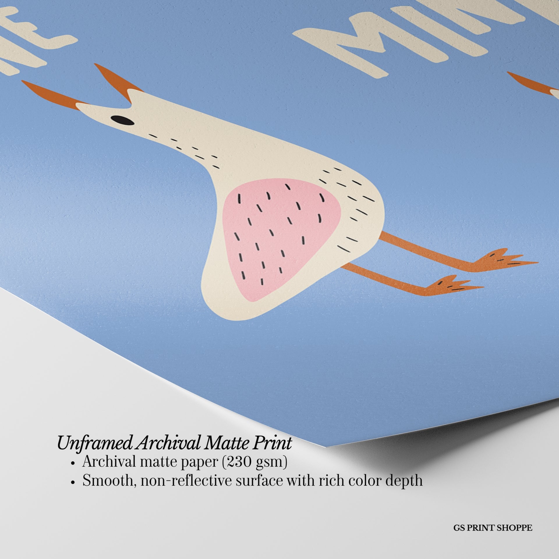 Mine Mine Mine Horizontal Art Print