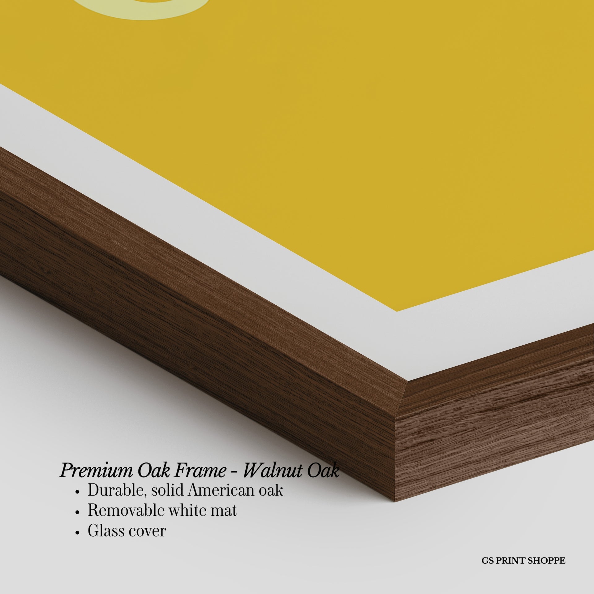 You Are Enough Vertical Art Print - Yellow