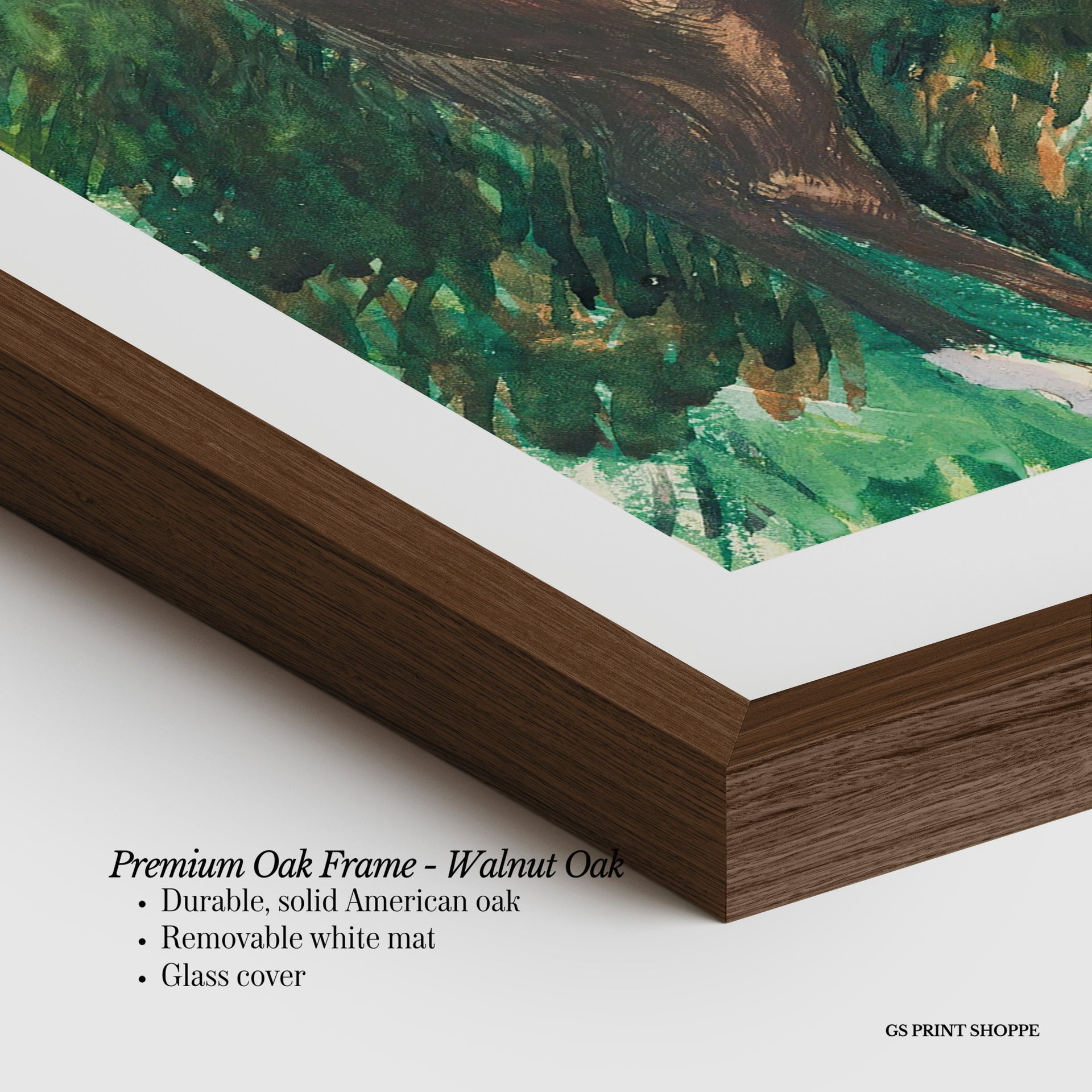 Un Cheval Horizontal Art Print