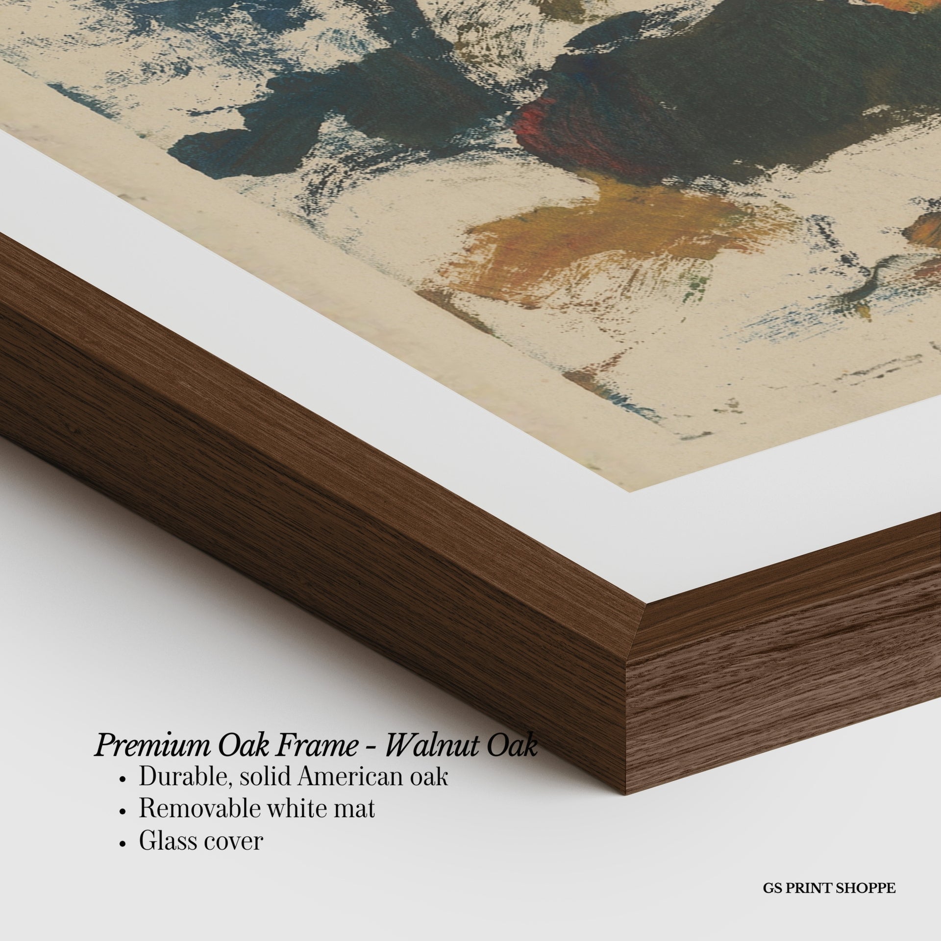 Snowy Mountain Horizontal Art Print