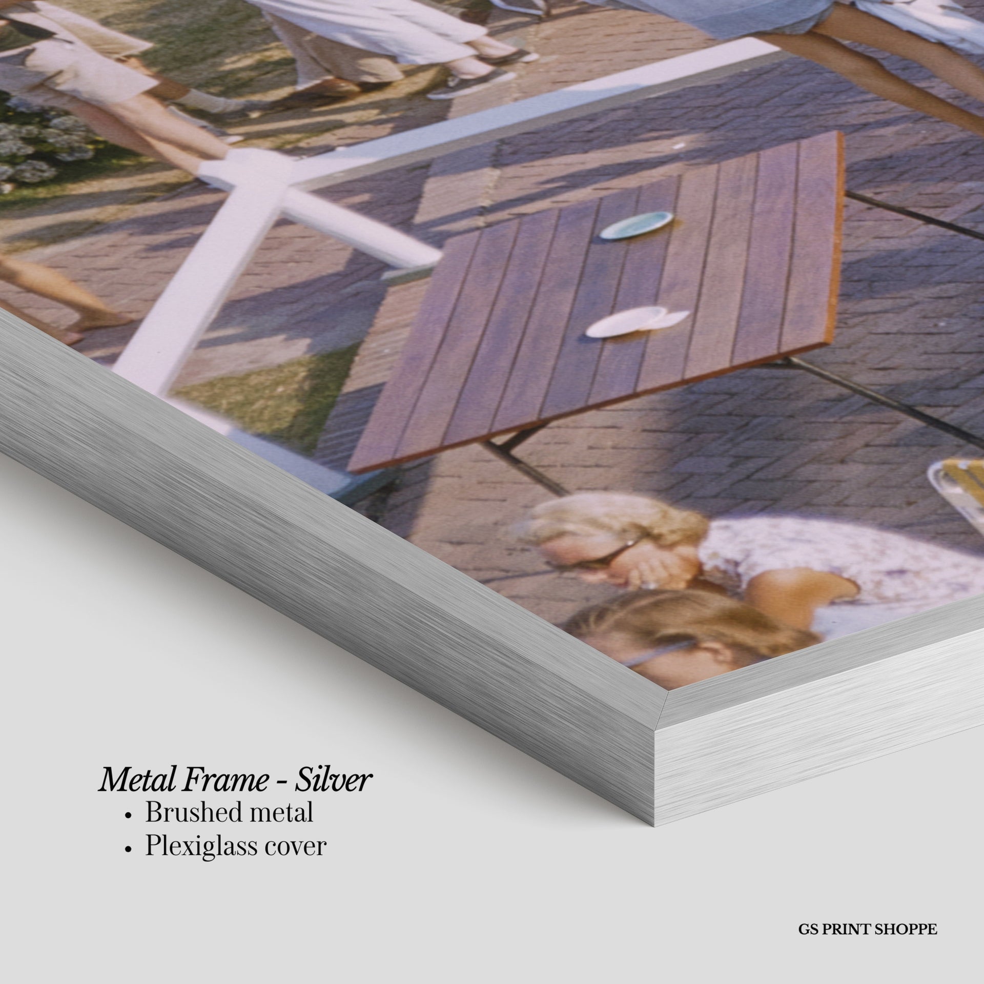 Club Patio Horizontal Art Print