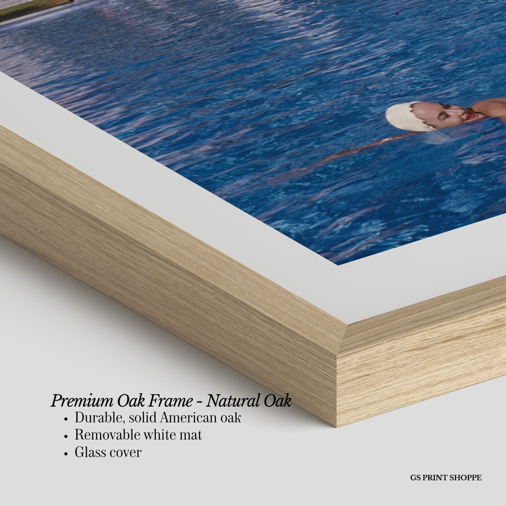 Club Swim Vertical Art Print