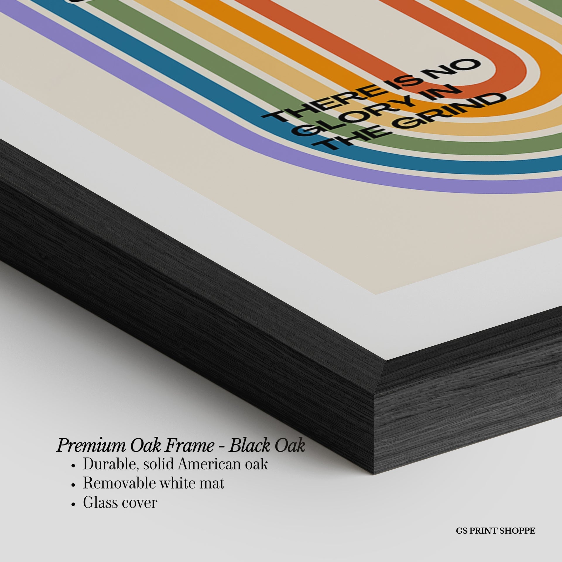 Take a Break Rainbow Vertical Art Print
