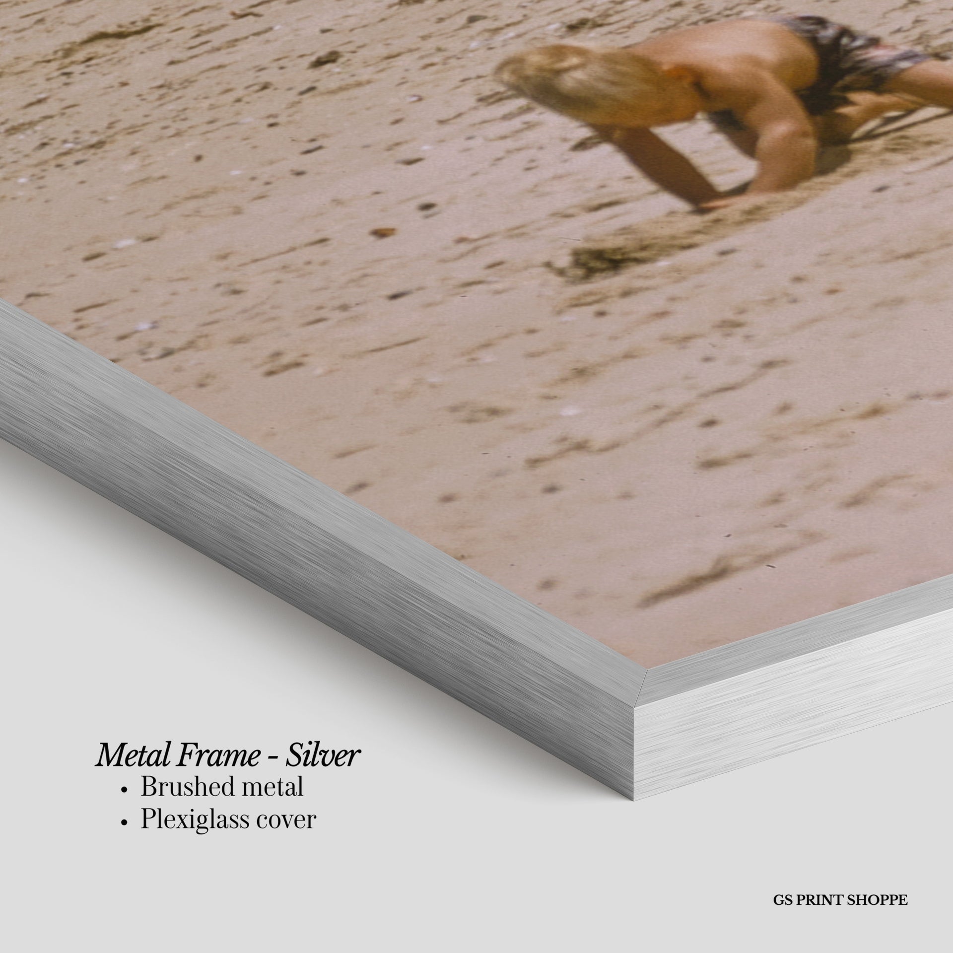 Beach Reading Horizontal Physical Art Print