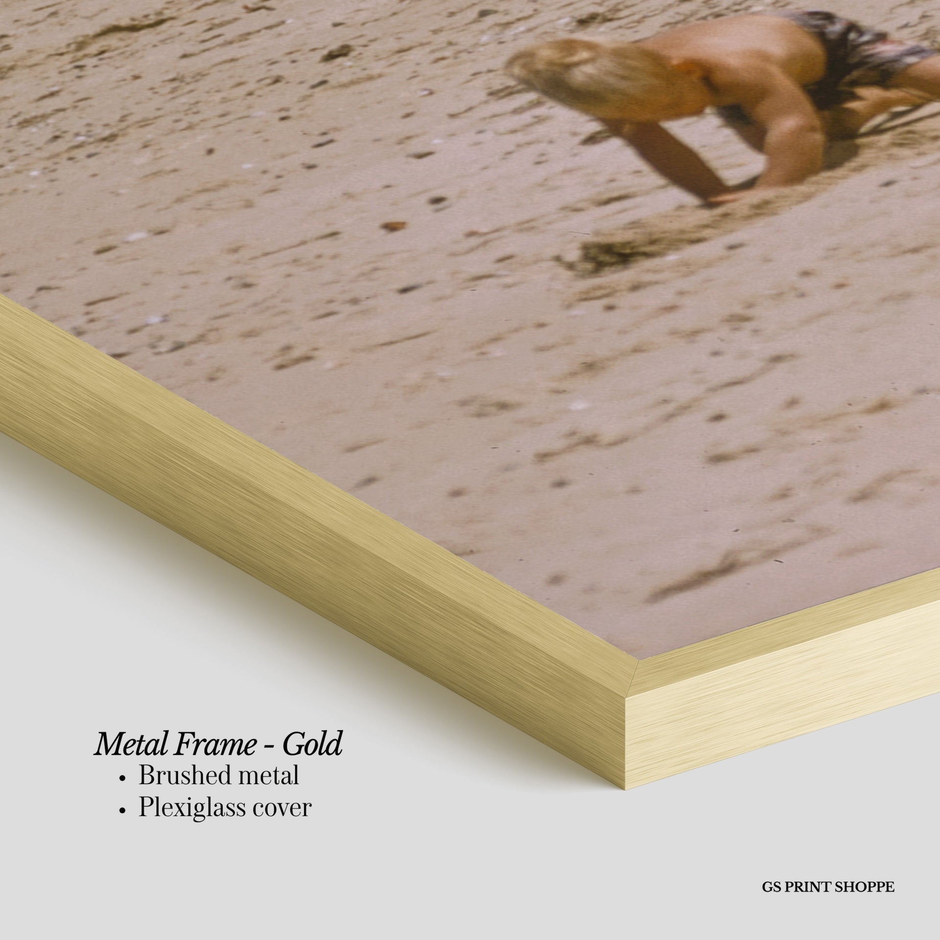 Beach Reading Horizontal Physical Art Print