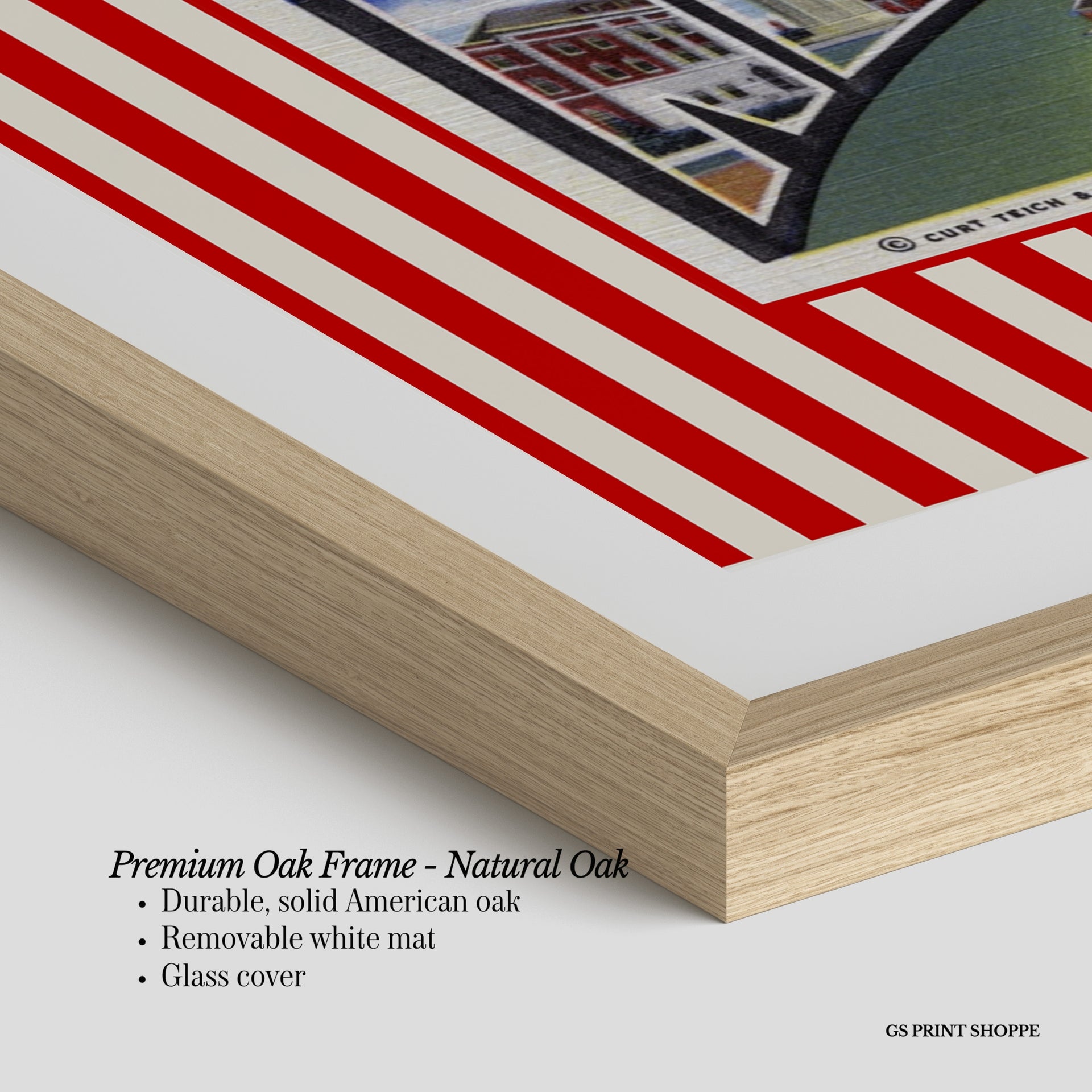 University of Nebraska Horizontal Art Print