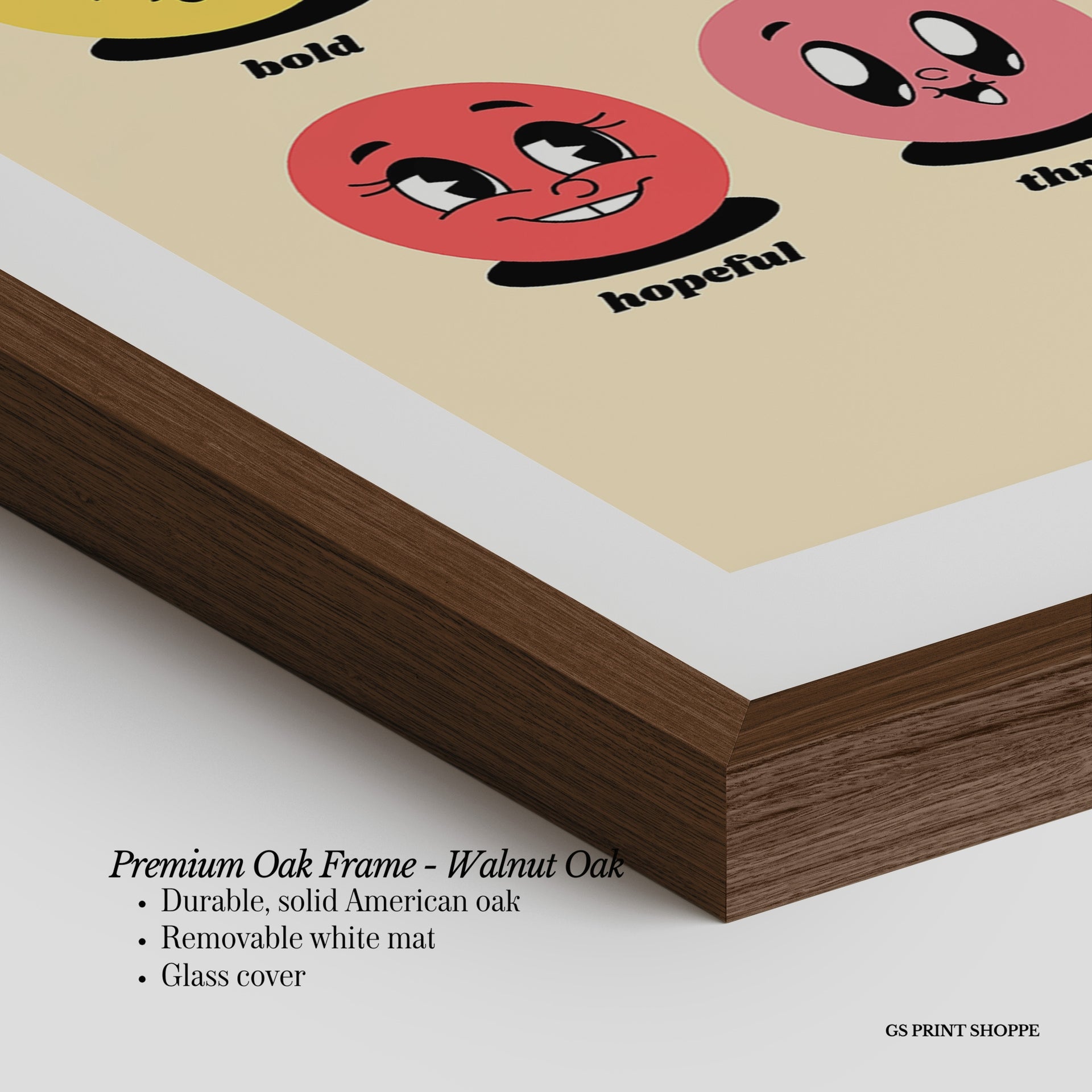 Sometimes I Feel Vertical Art Print