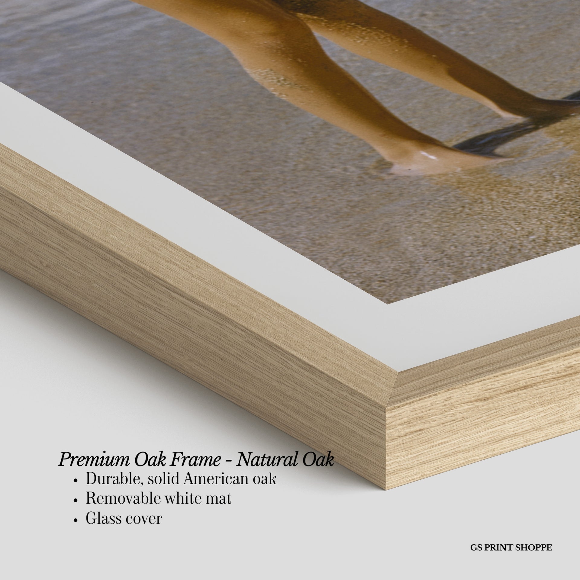 Mother Daughter Beach Vertical Art Print