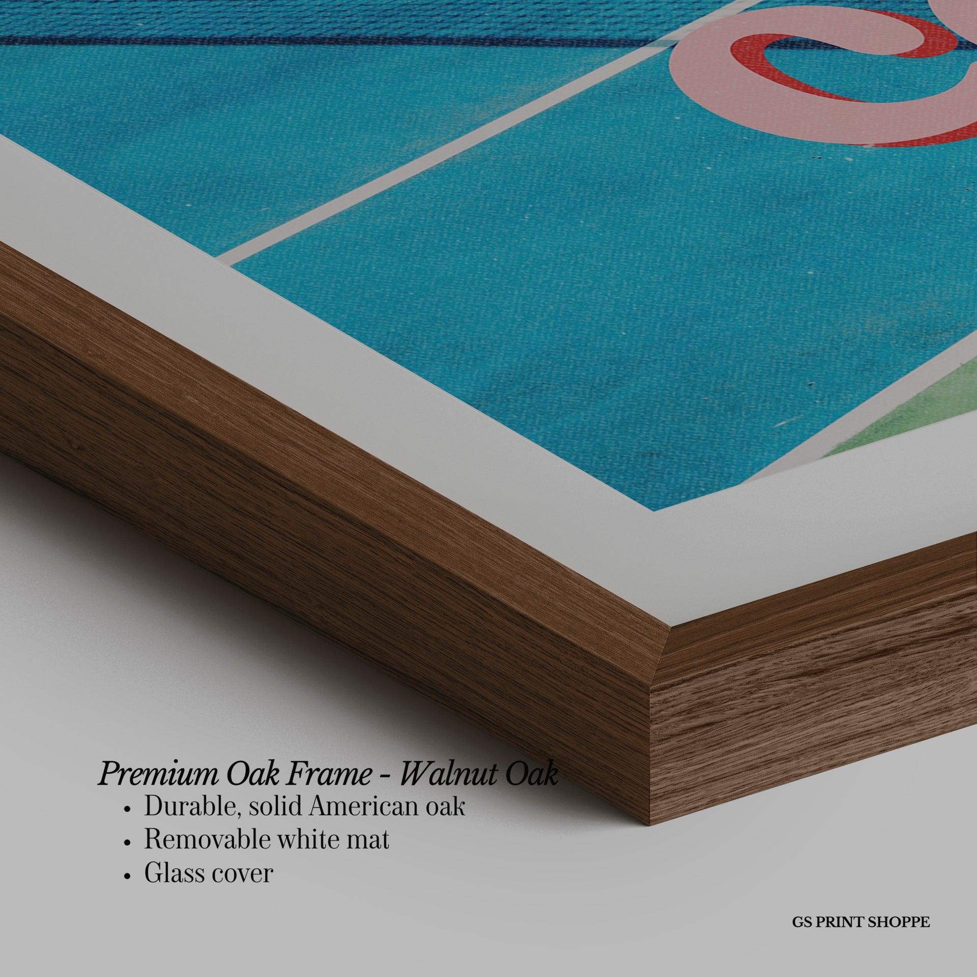 See You On The Court Horizontal Art Print