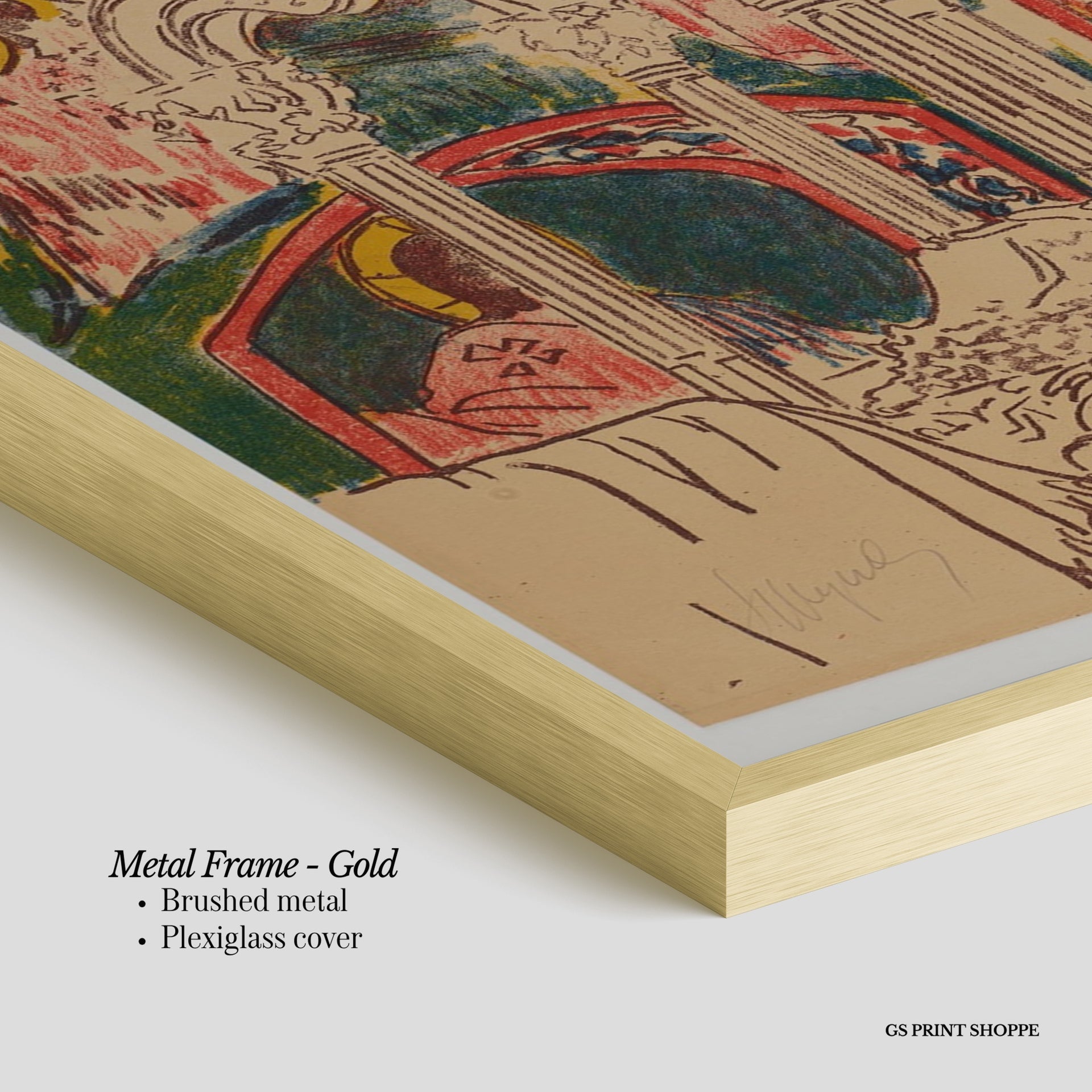 Casmir Vertical Art Print
