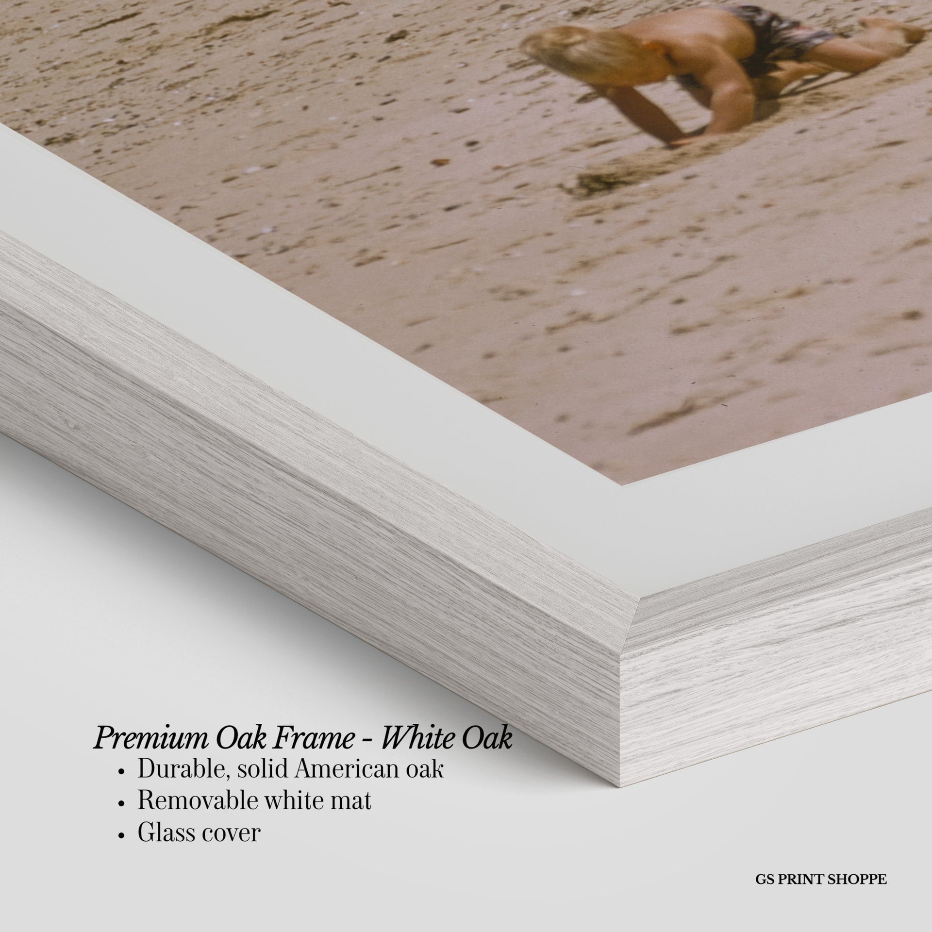 Beach Reading Horizontal Physical Art Print