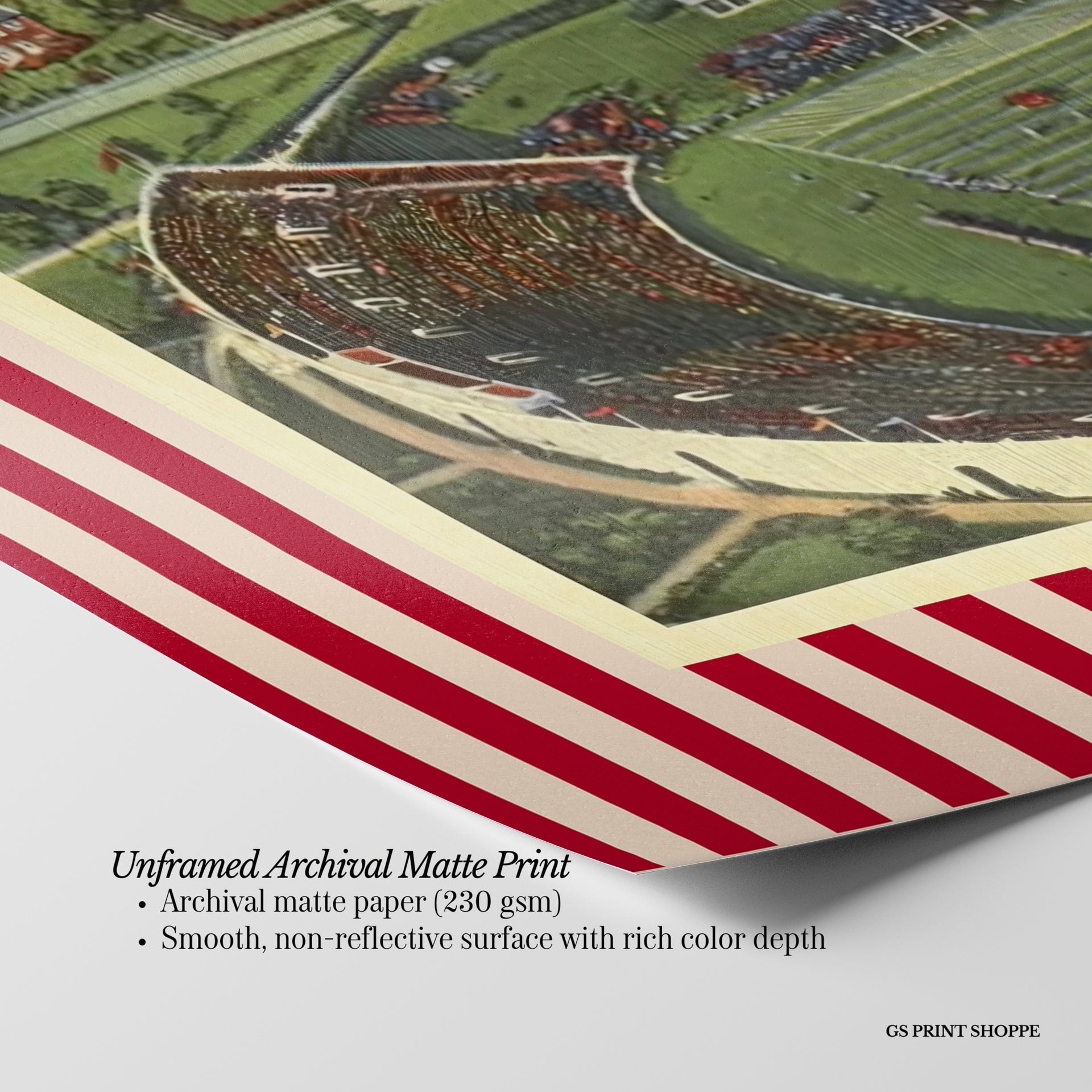 University of Alabama Football Horizontal Art Print