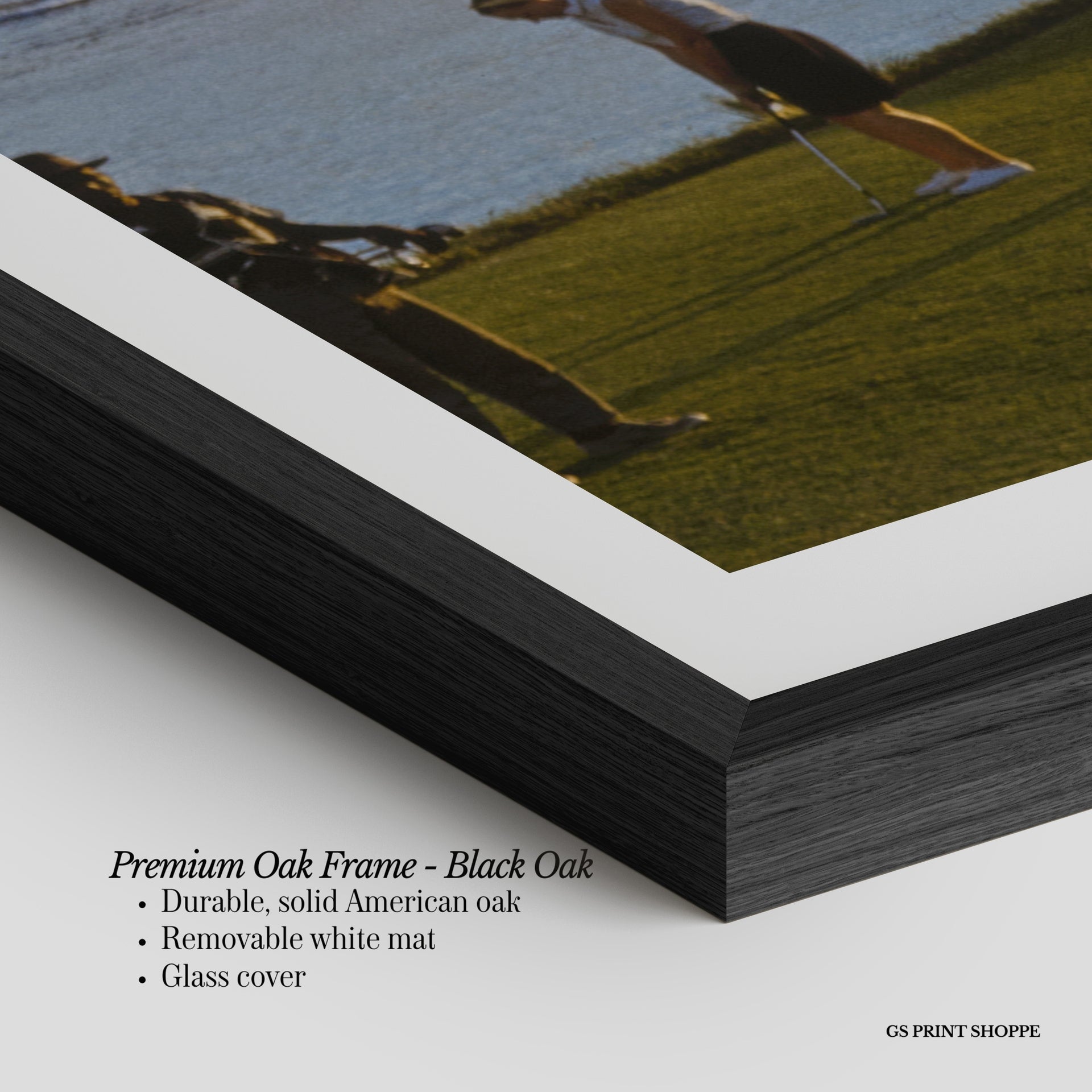Tropical Golf Vertical Physical Art Print