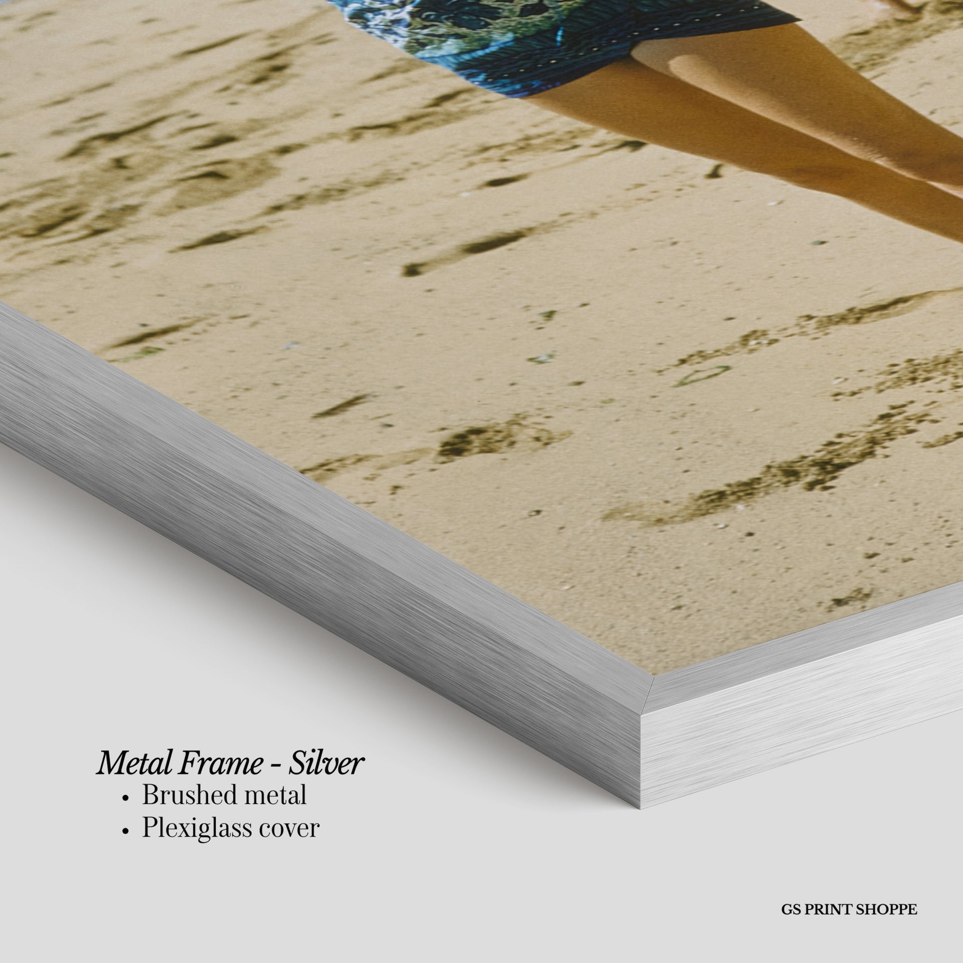 Tropical Beach Trio Vertical Physical Art Print