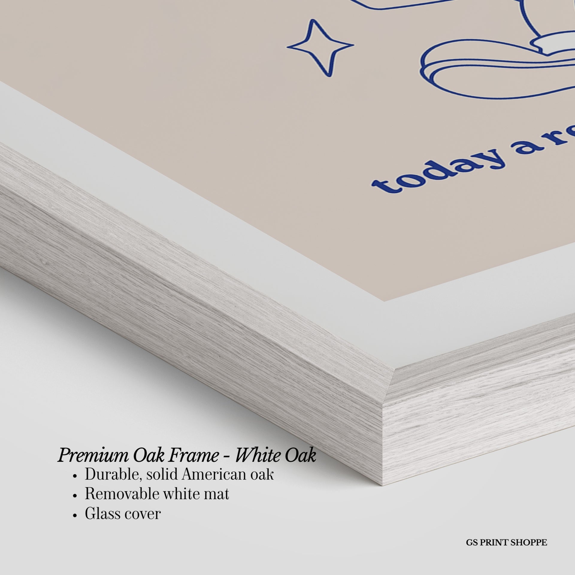 Book Club Vertical Art Print