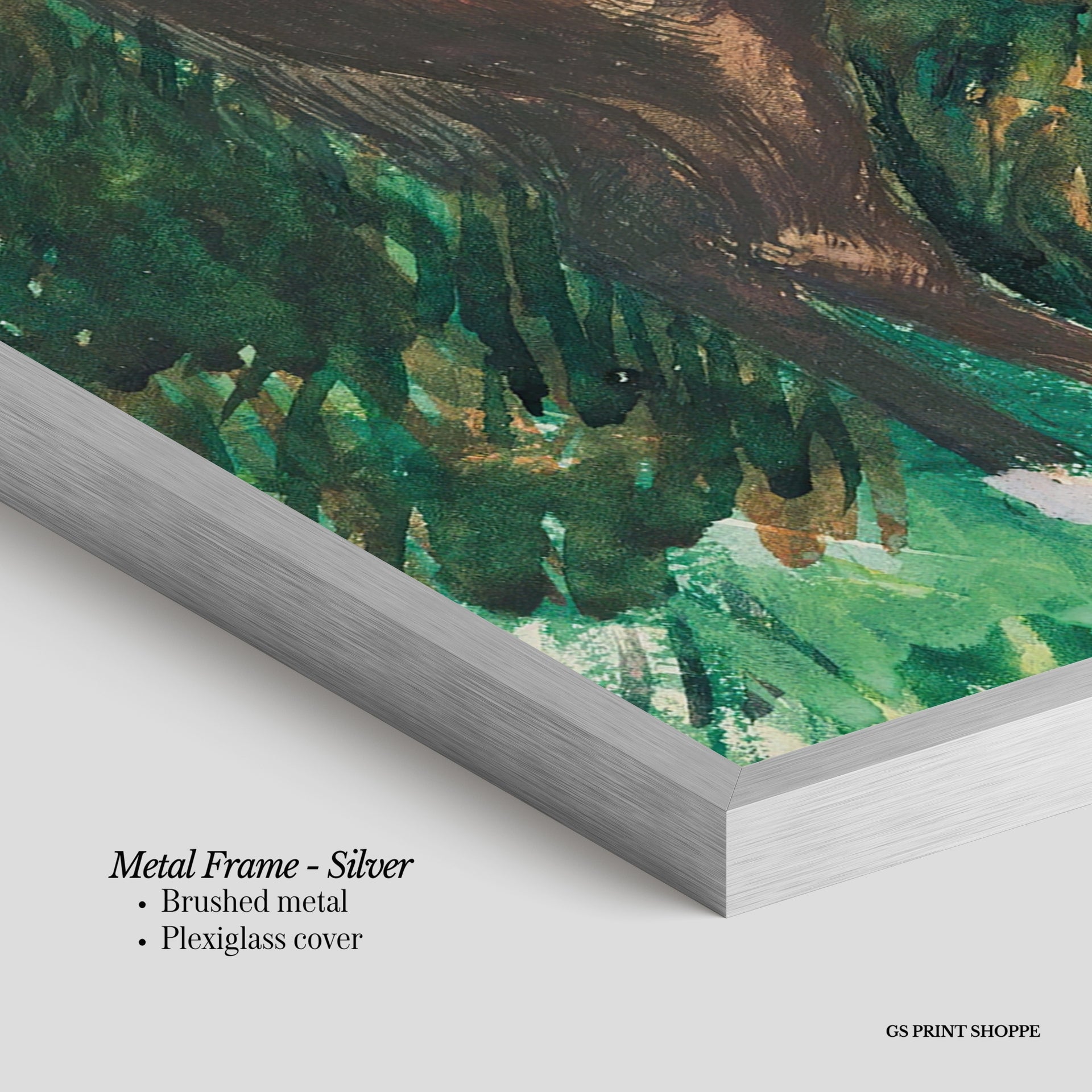 Un Cheval Horizontal Art Print