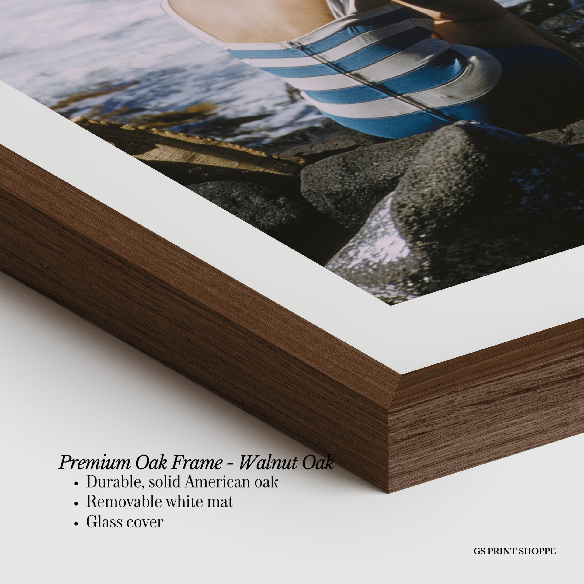 Crashing Waves Horizontal Art Print