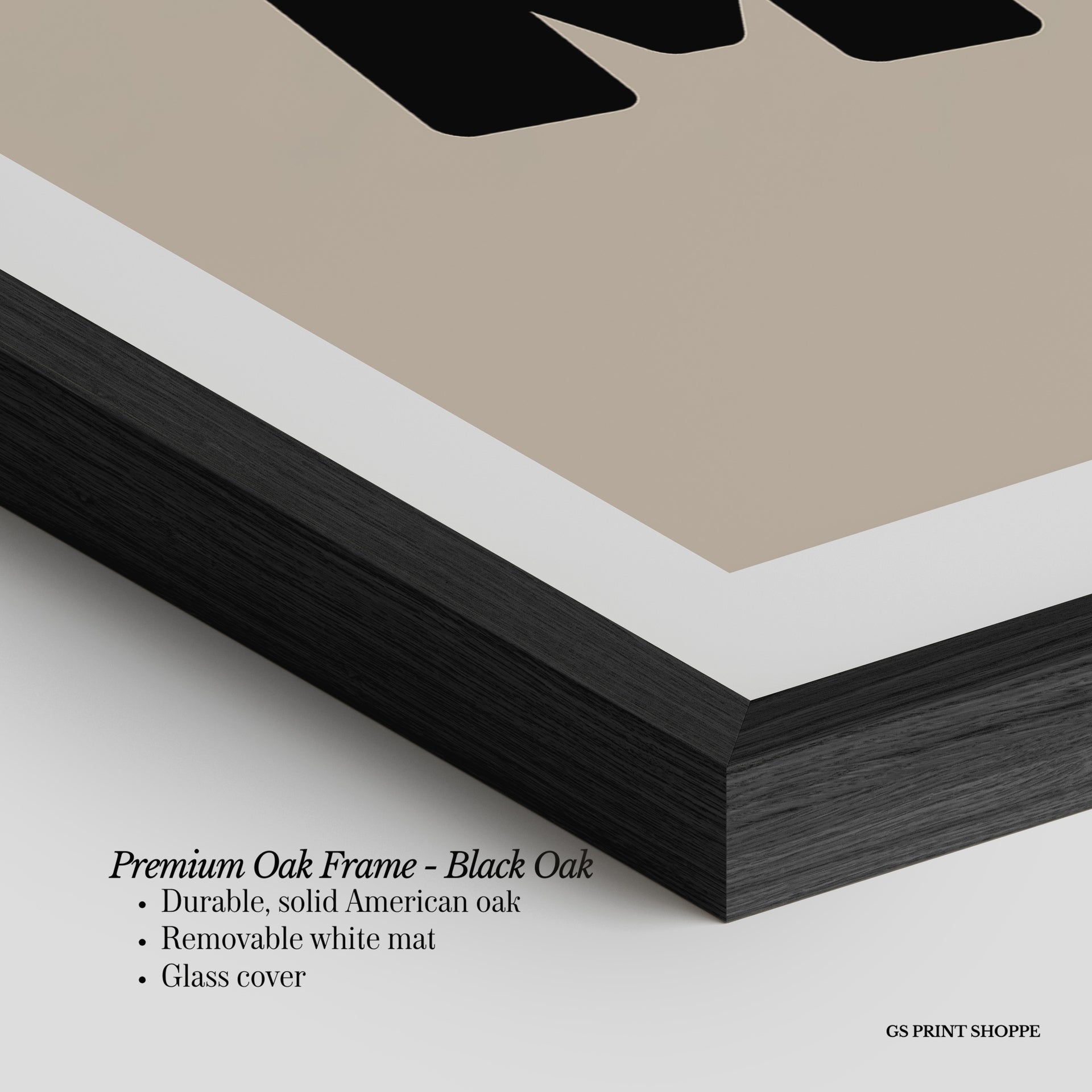 Miami Beige Vertical Art Print