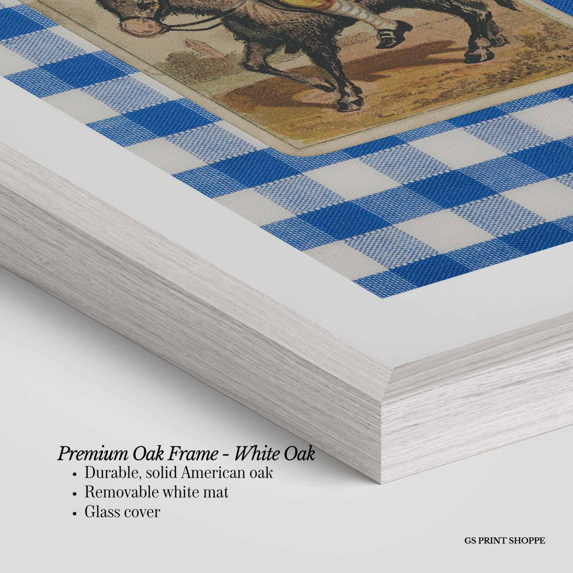 Townspeople Horizontal Art Print