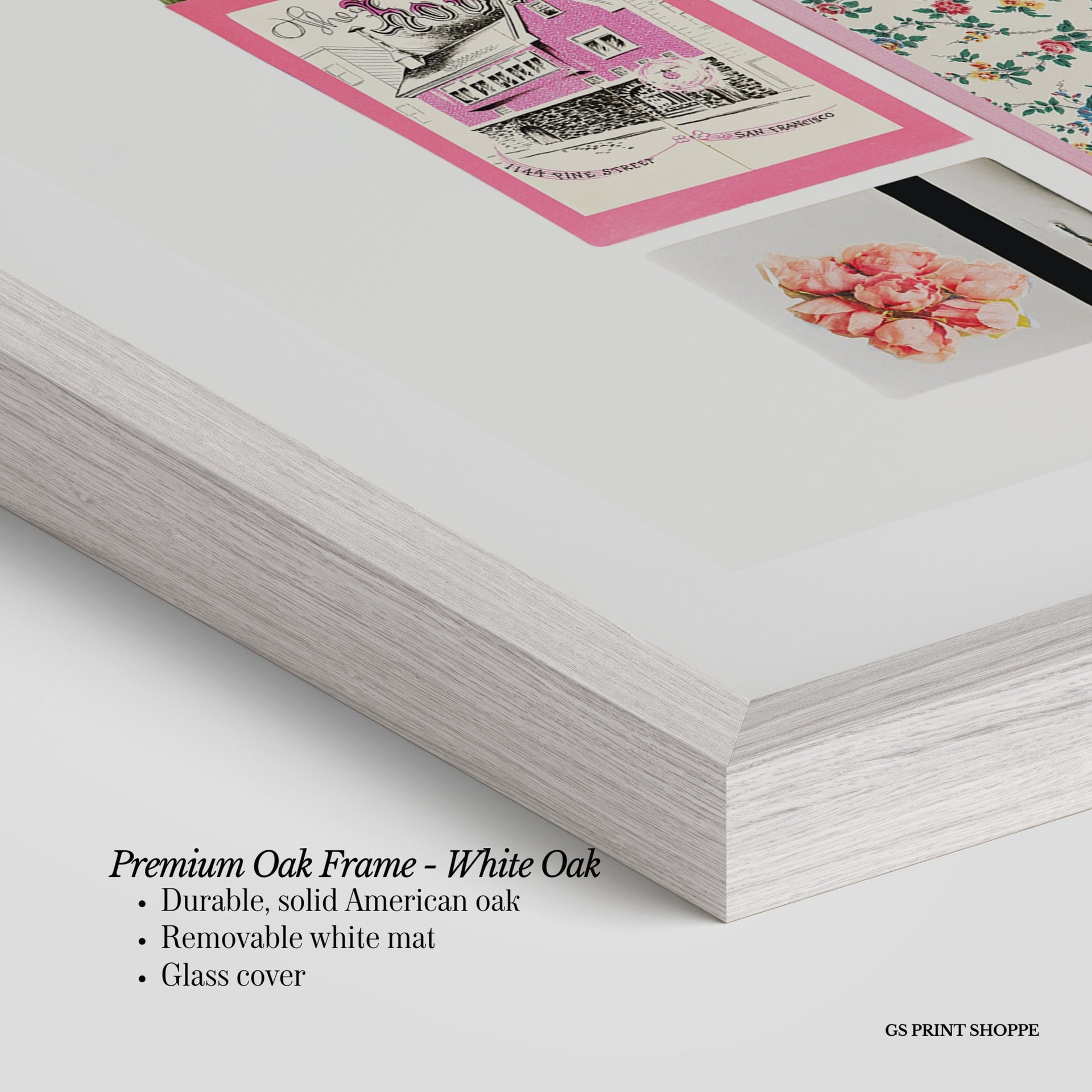 Matchbook Pink Vibes Horizontal Art Print