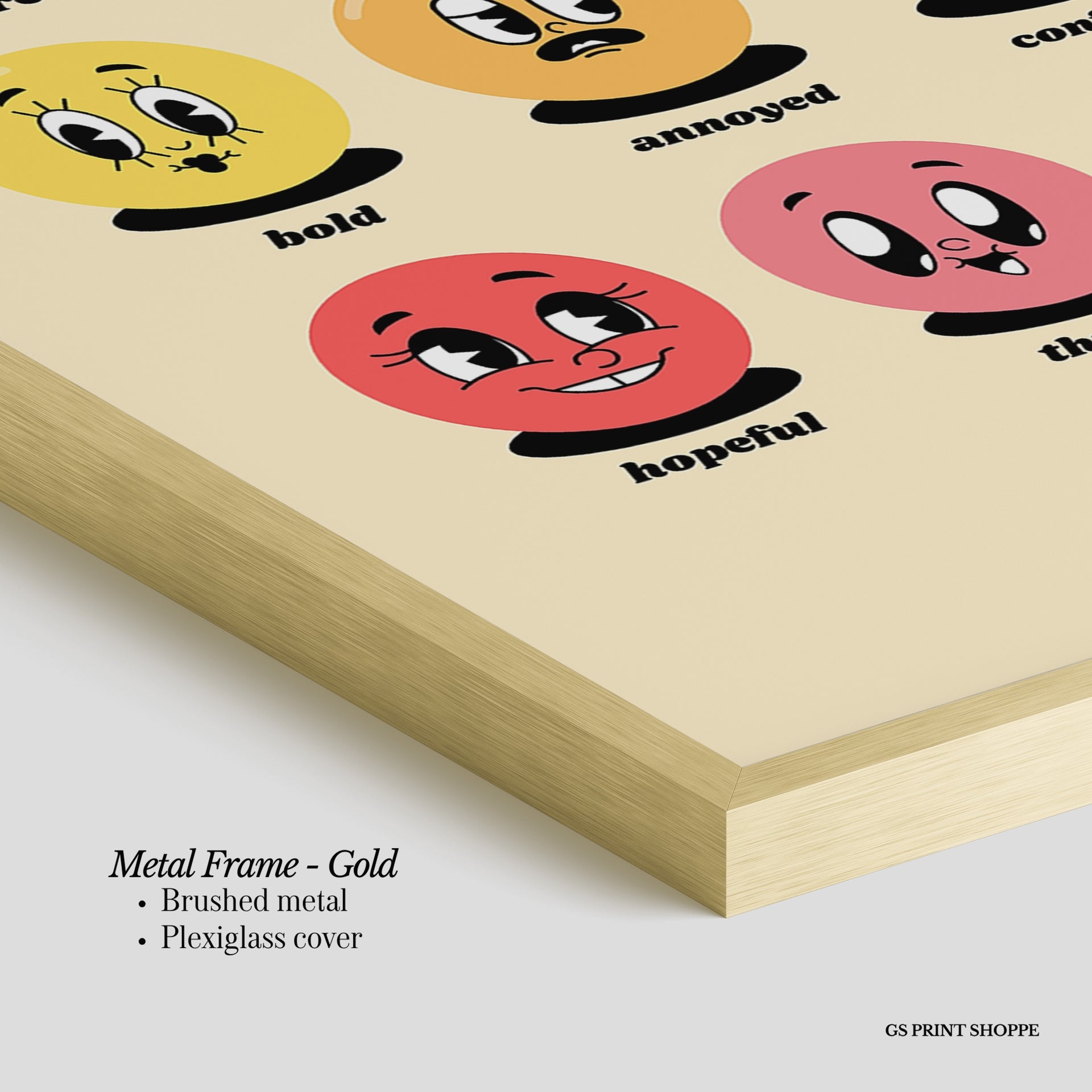Sometimes I Feel Vertical Art Print