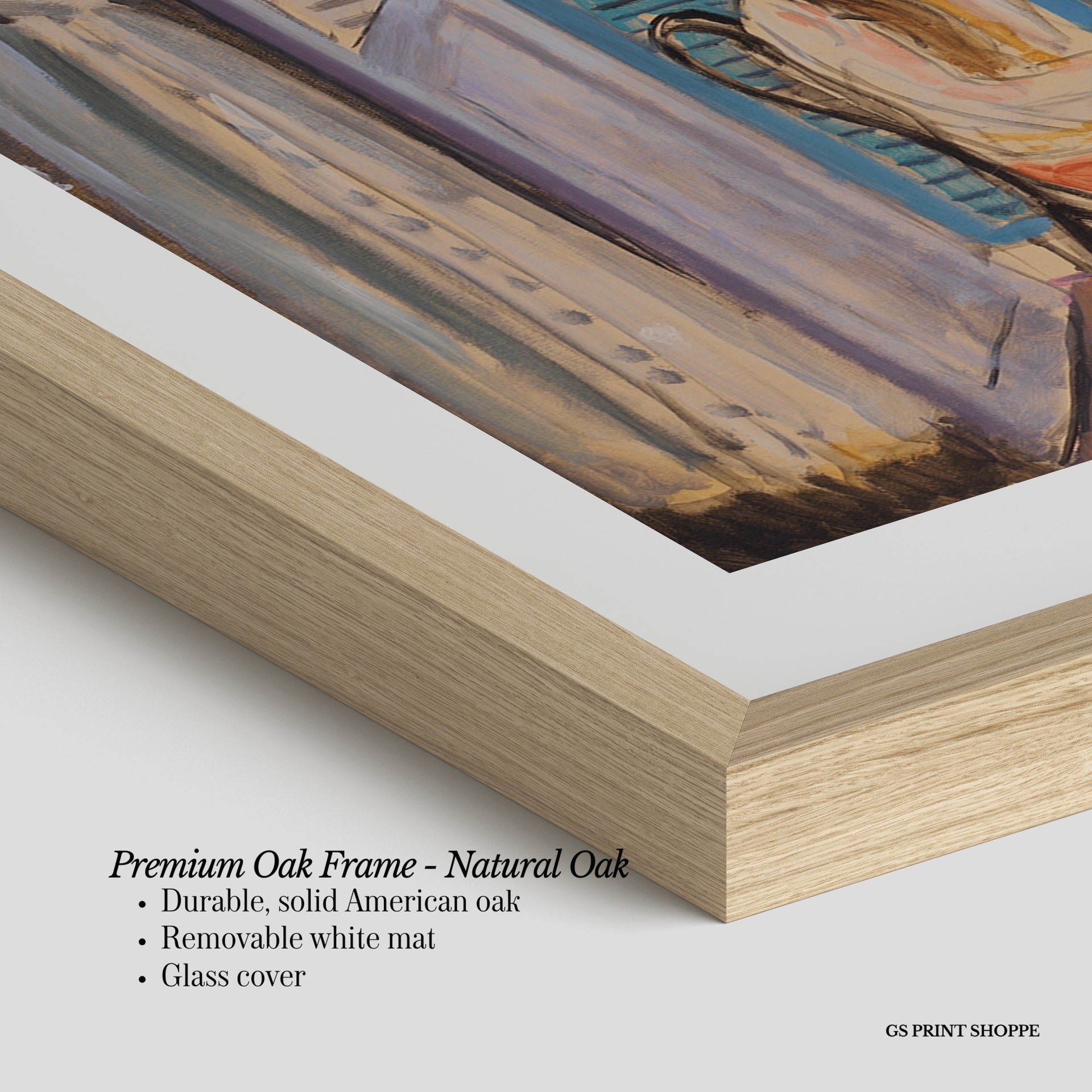 The Venetian Blinds Vertical Art Print