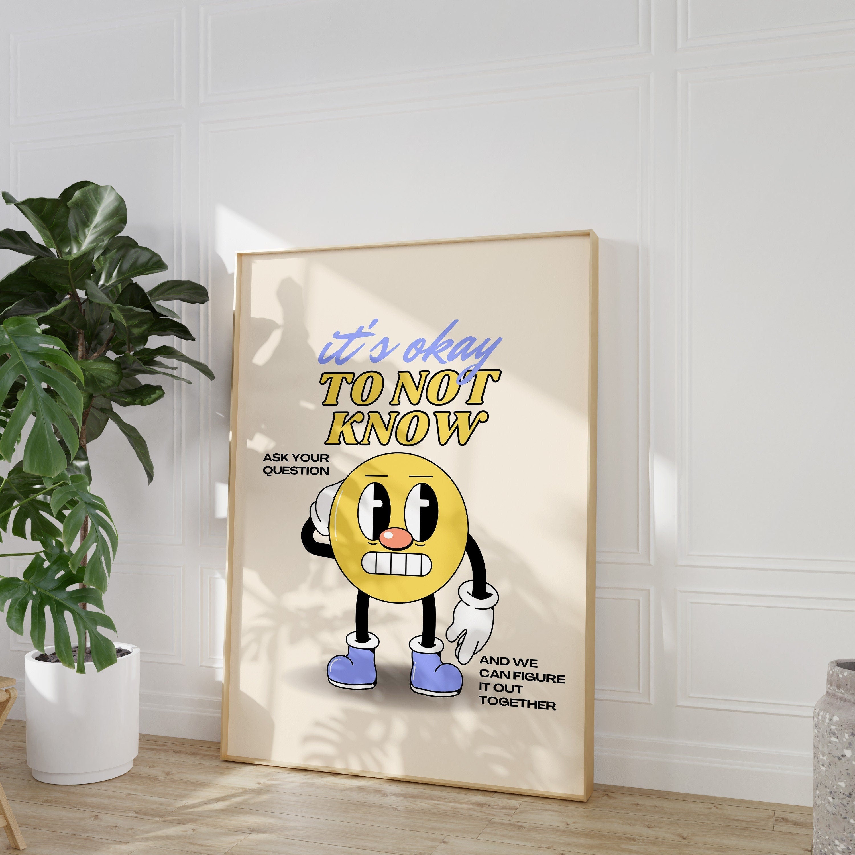 Printable Classroom Poster, Class Decor, Inspirational Art, Instant Download, Inclusion, SEL, Safe Space, Diversity, Inclusion, LGBTQ, Ally