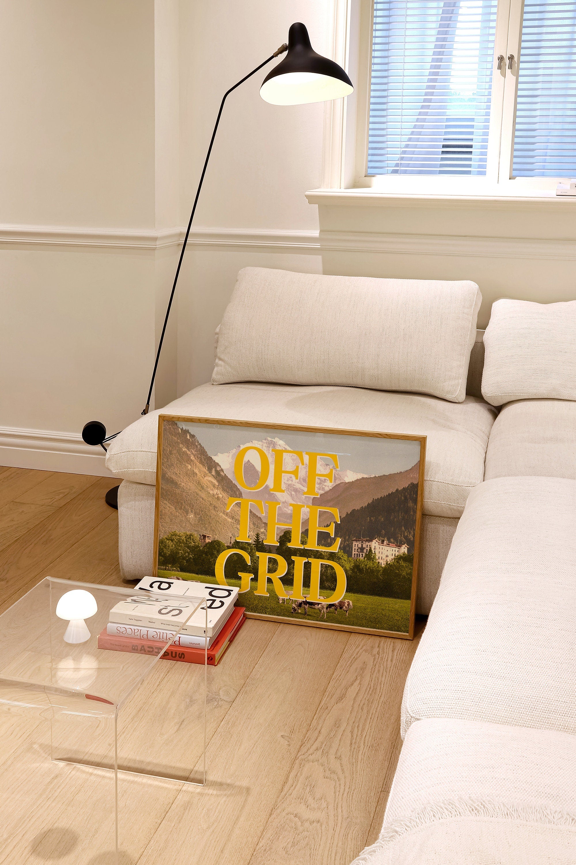 Off the Grid Digital Art Print
