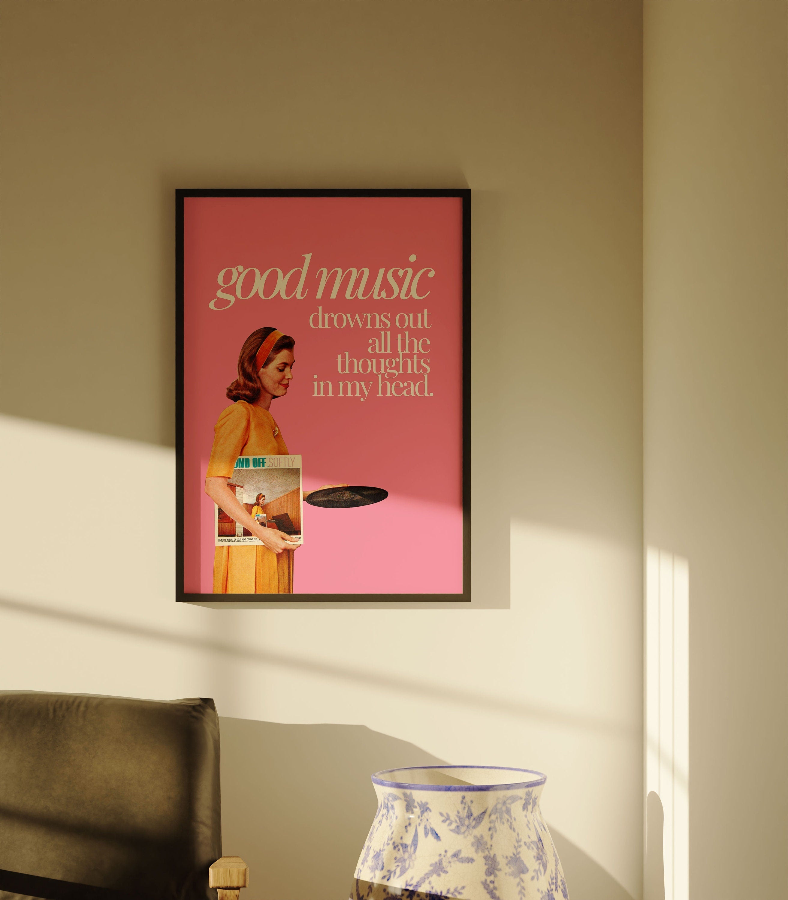Good Music Digital Art Print