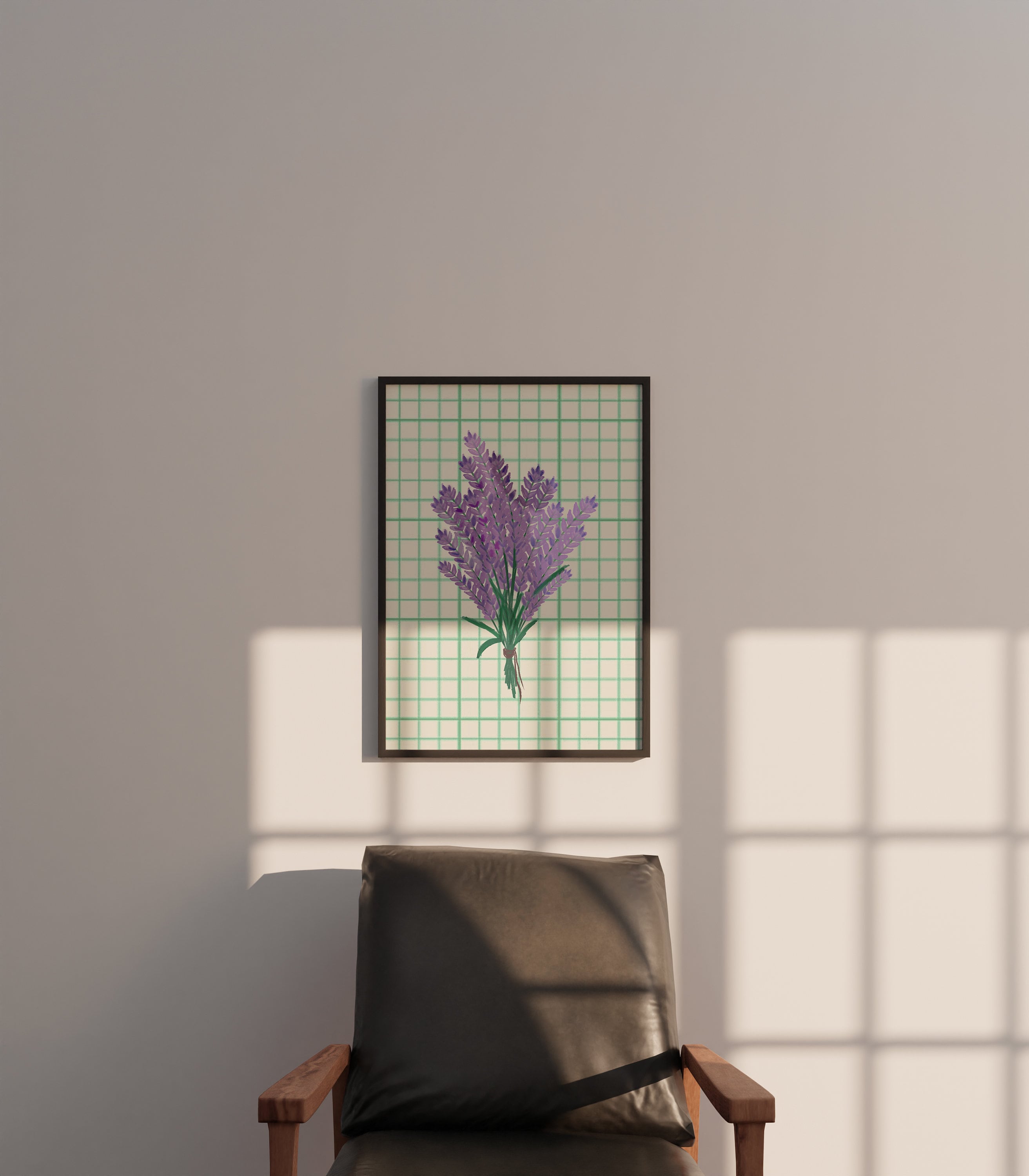 Lavender Bouquet Digital Art Prints
