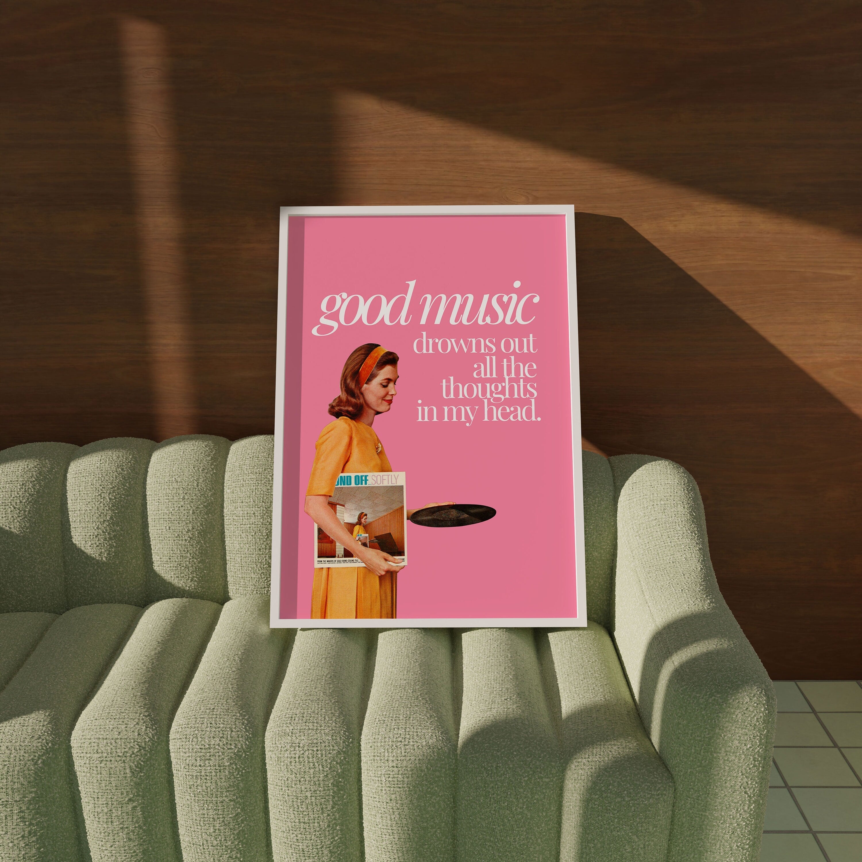Good Music Digital Art Print