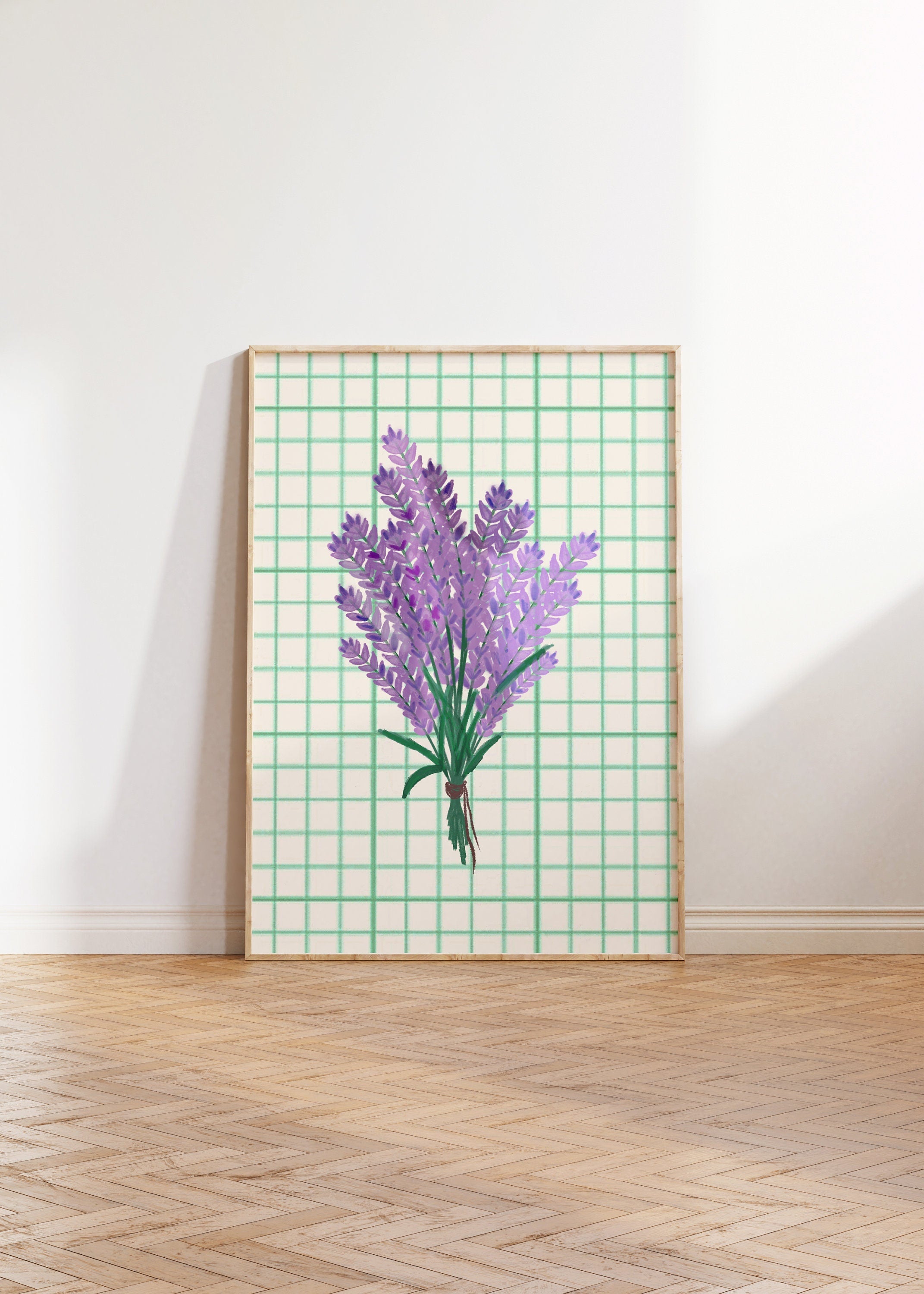Lavender Bouquet Digital Art Prints