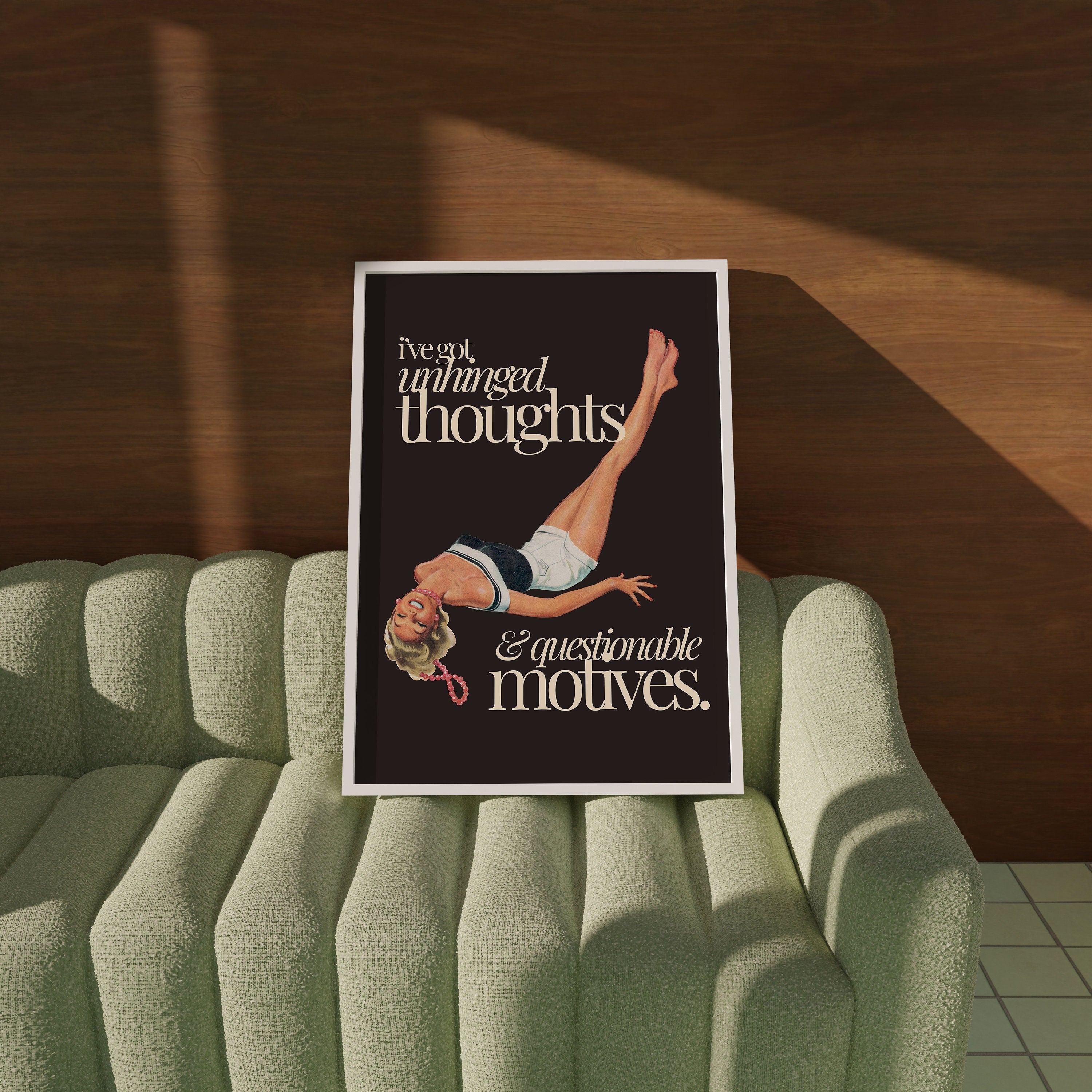 Unhinged Thoughts Digital Art Prints