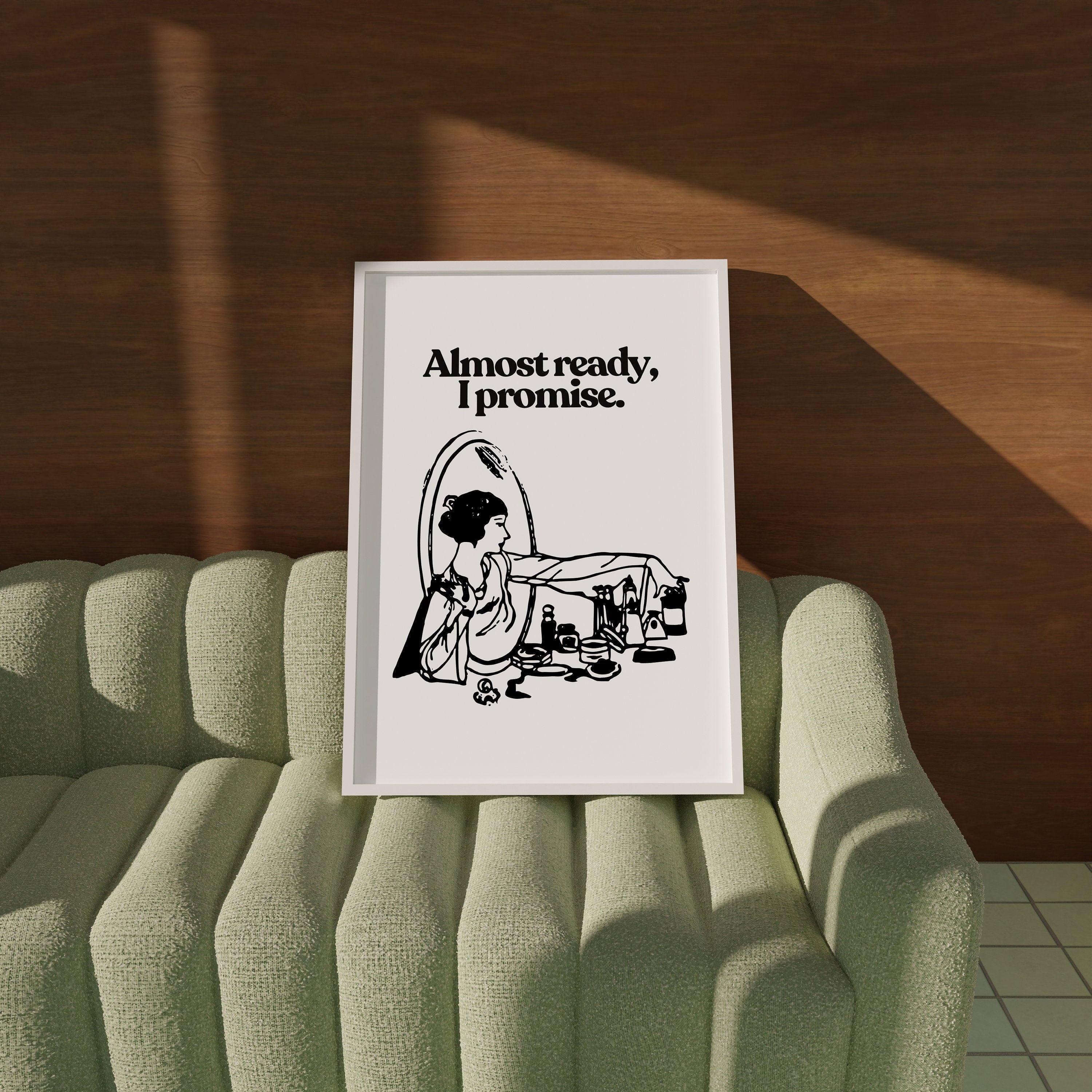 Cartoon Art, Digital Art, Bathroom Art, Retro Wall Decor, Funny Wall Art, Vintage Cartoon Art, Y2K Girly Decor, Black and White Wall Art