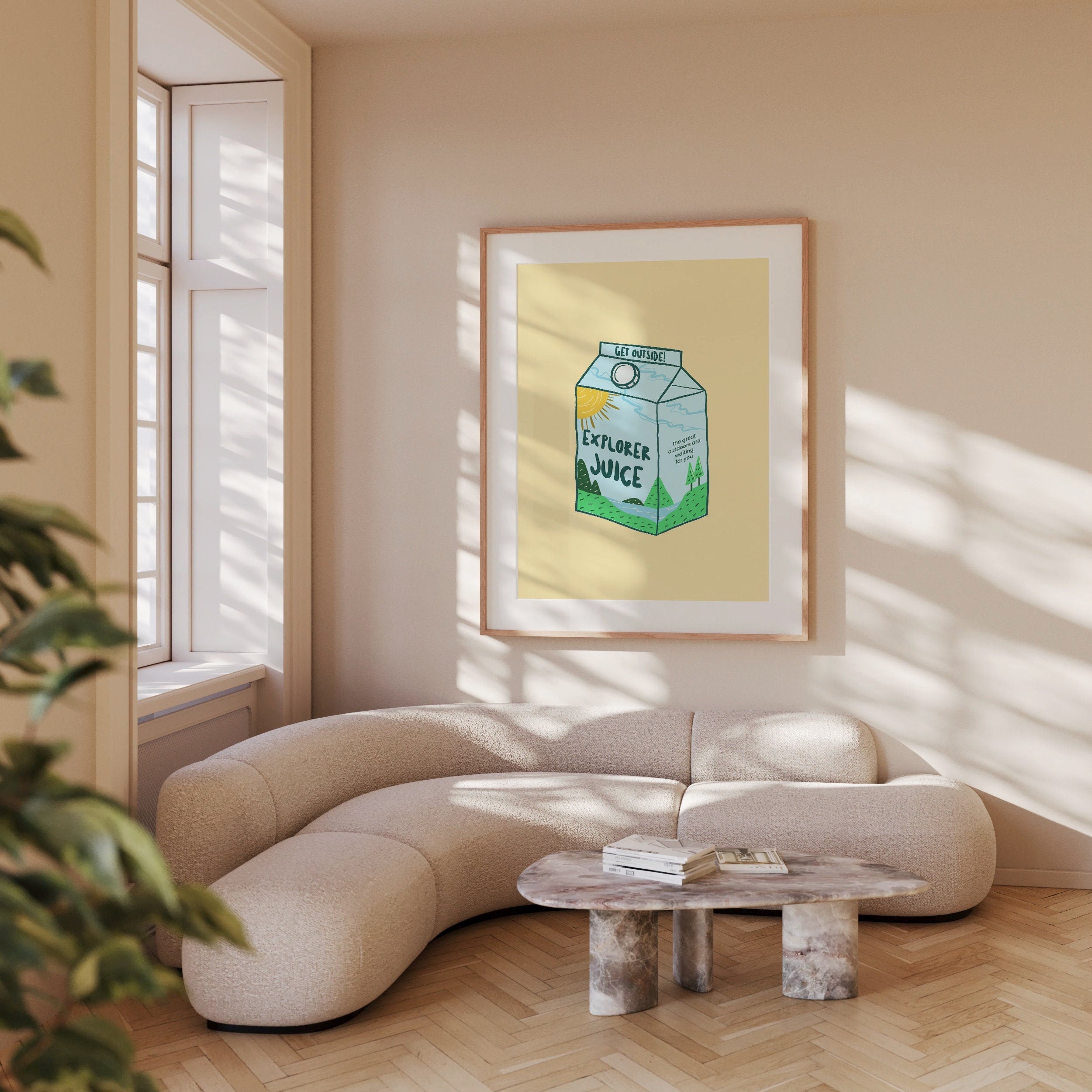 Explorer Juice Box Digital Art Print