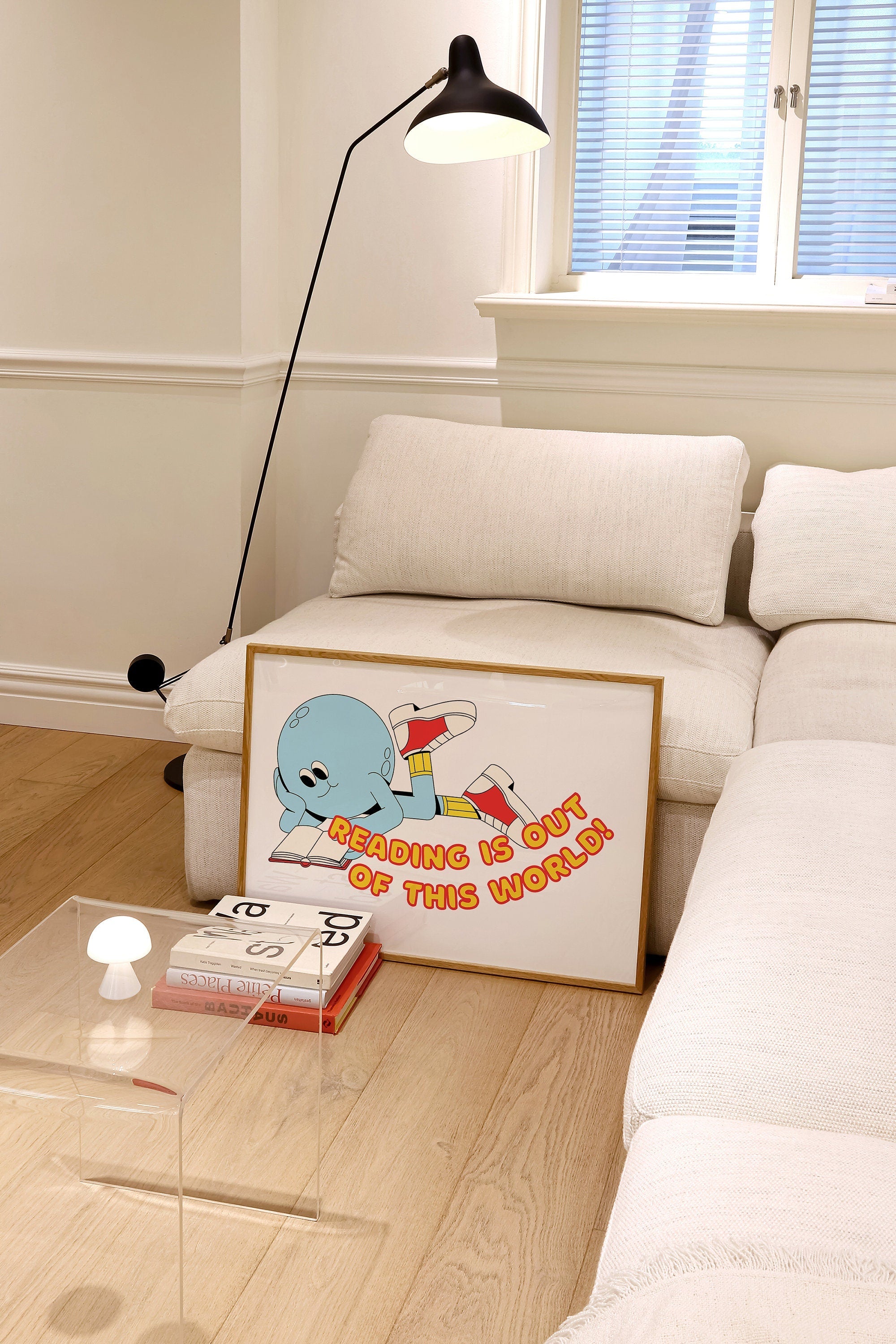 Reading Is Out of This World Digital Art Print