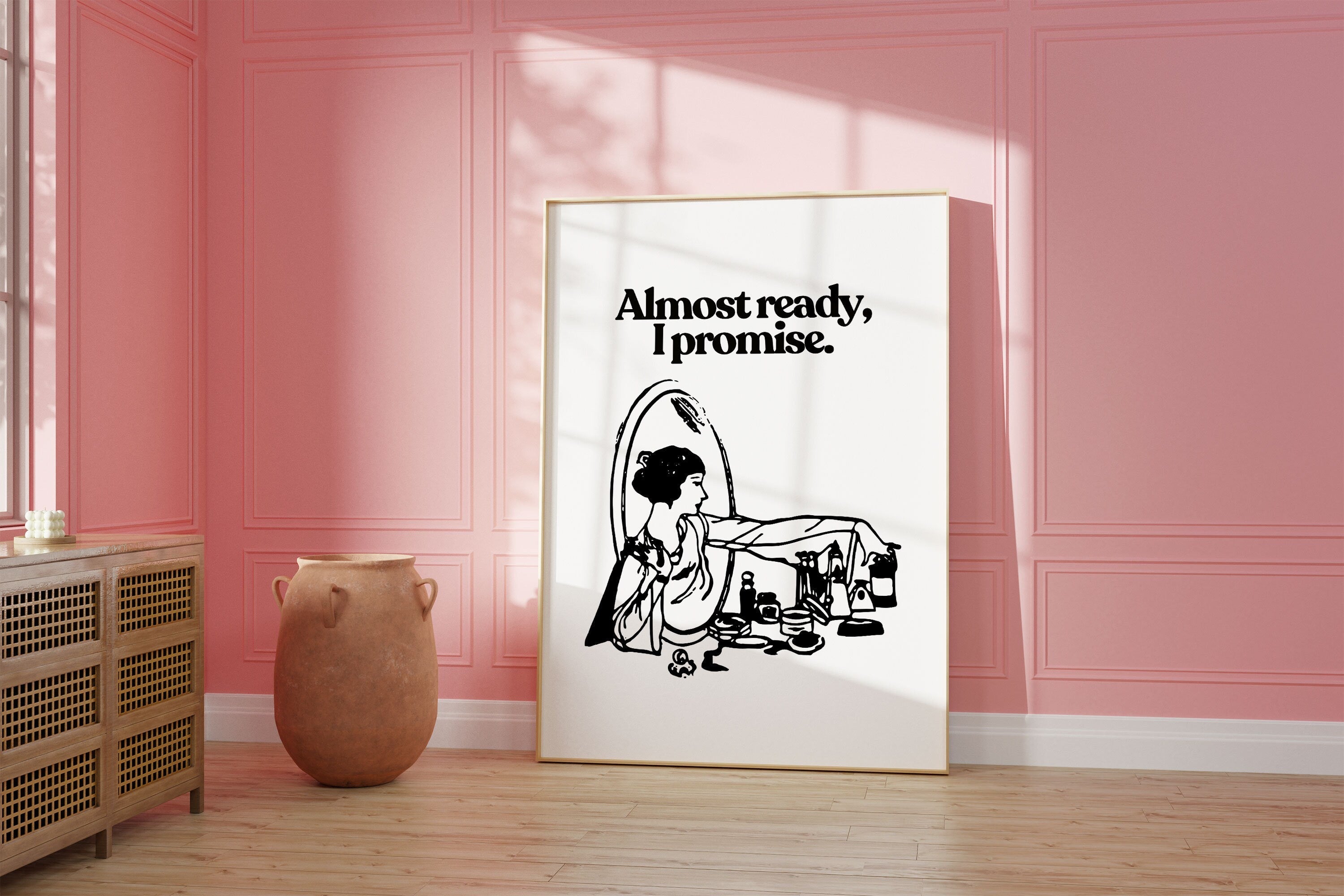 Almost Ready Digital Art Print